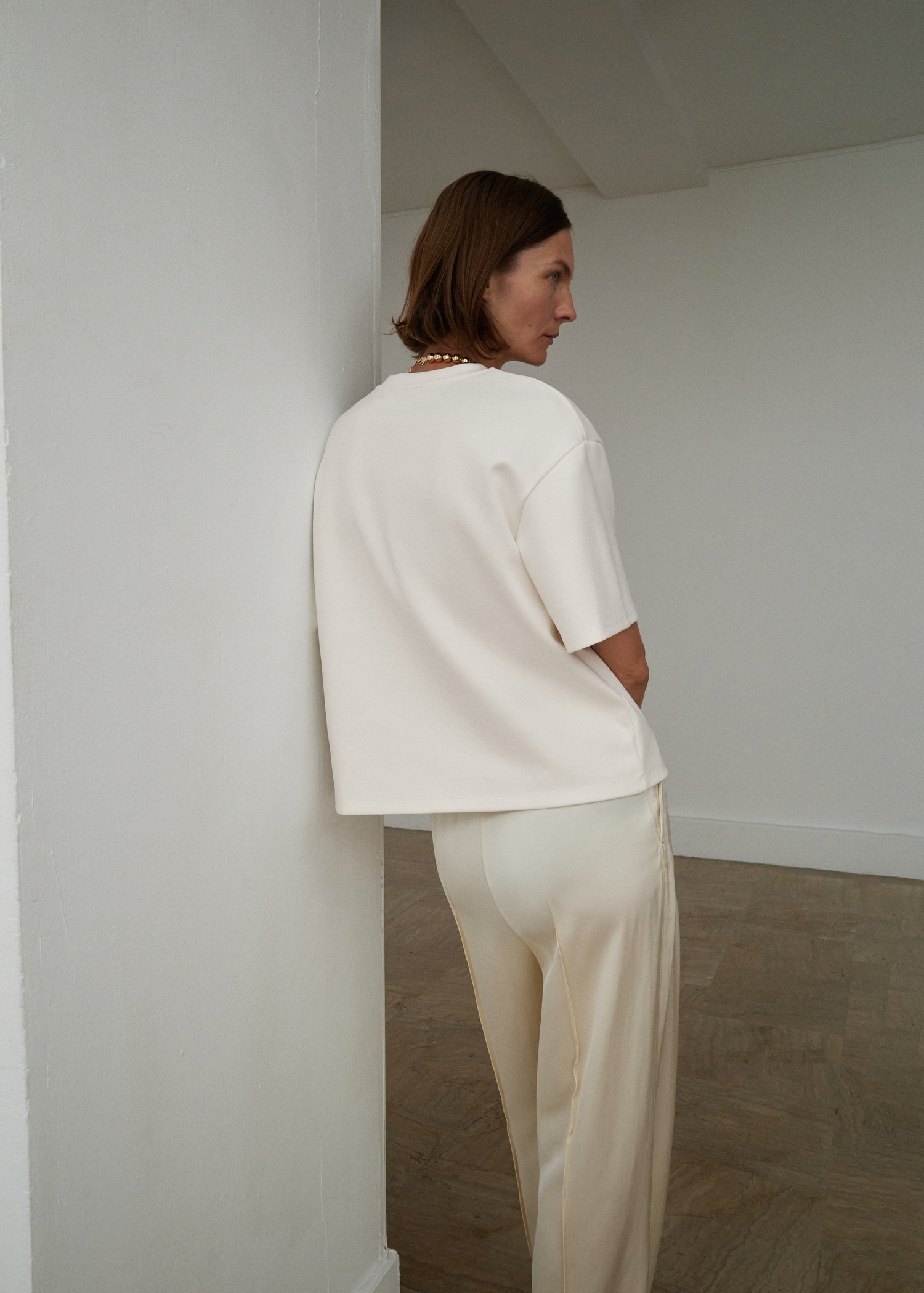T-shirt en coton oversize - Verso de l’article