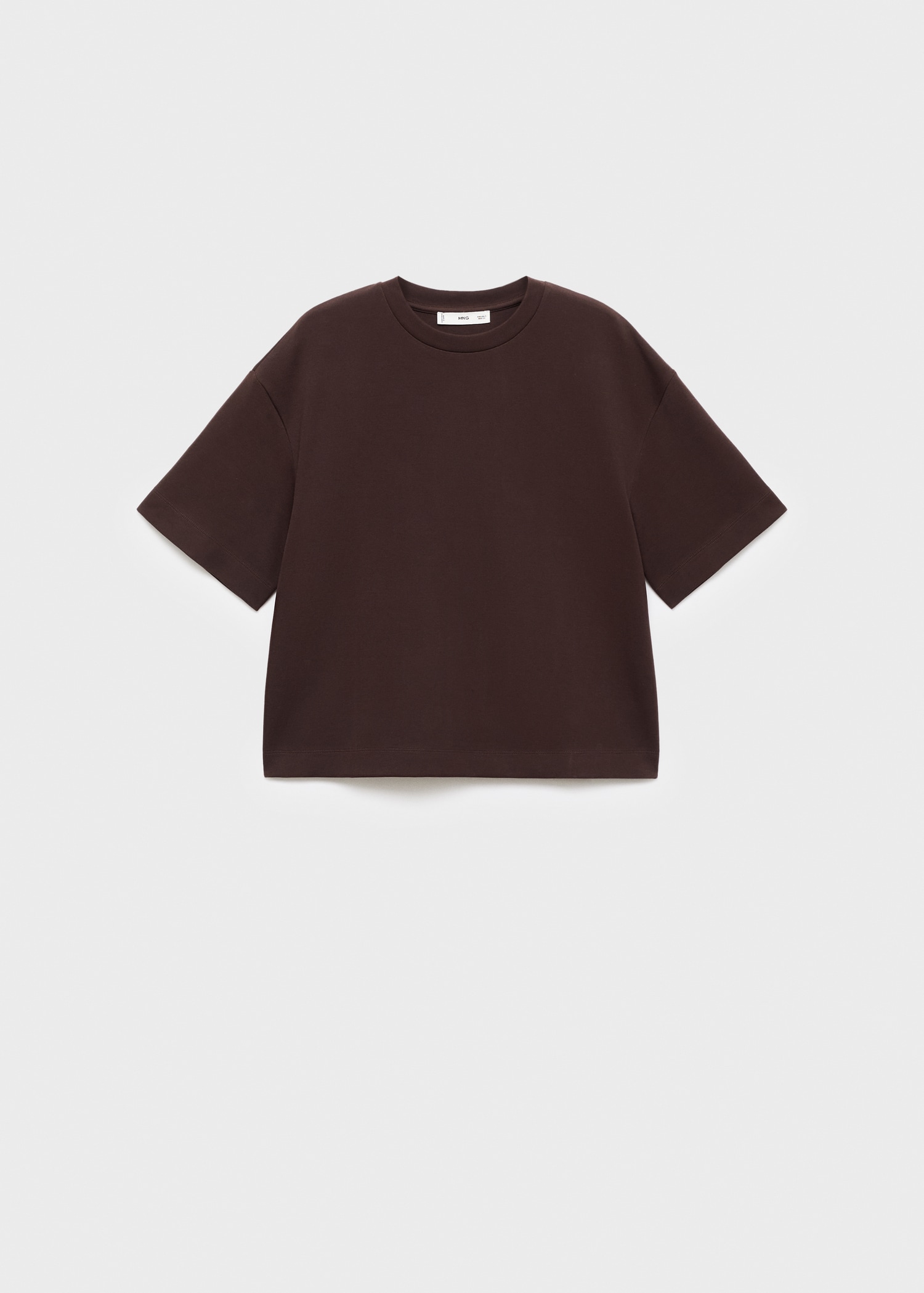 T-shirt en coton oversize - Article sans modèle