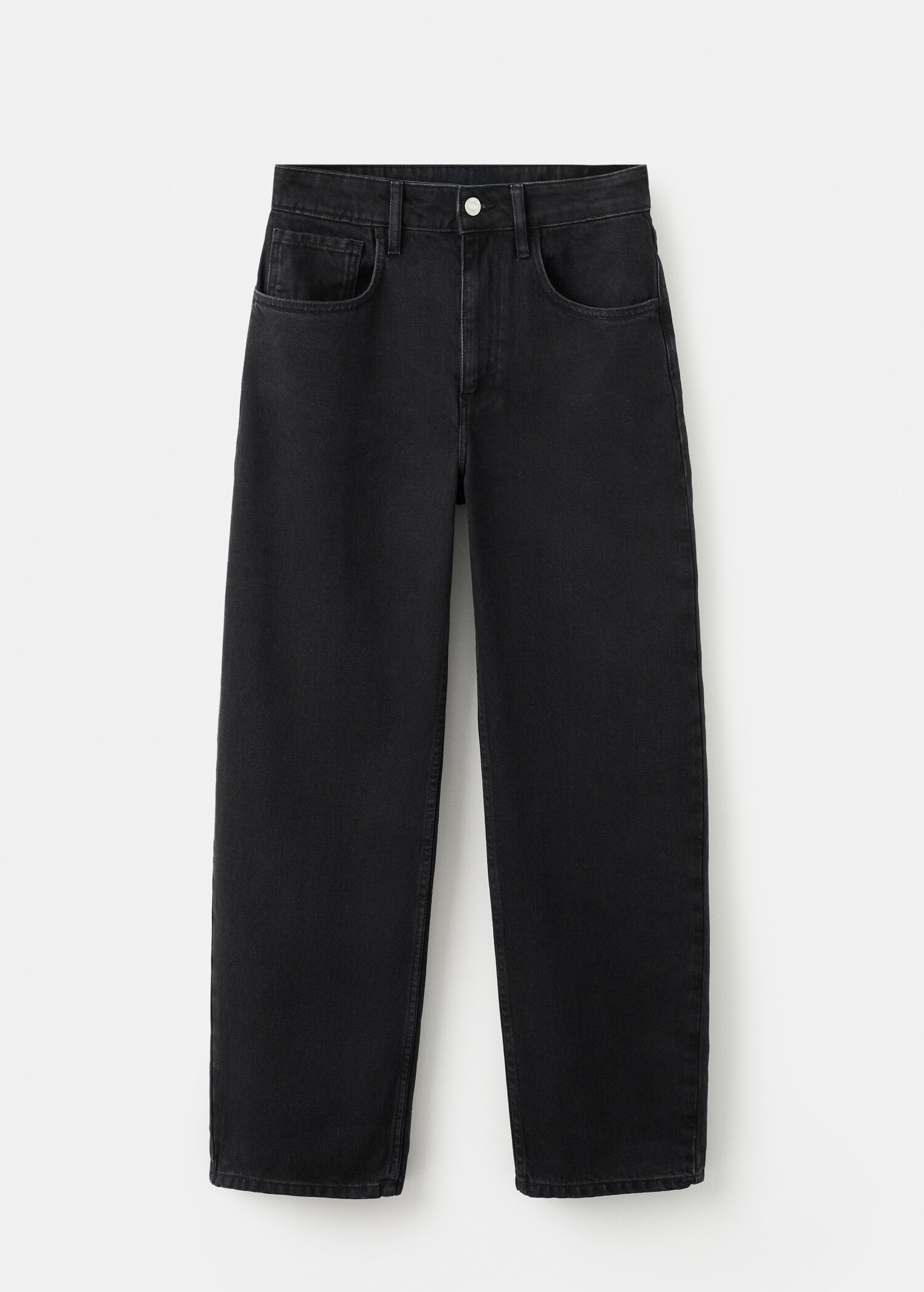 Jean barrel taille haute - Article sans modèle