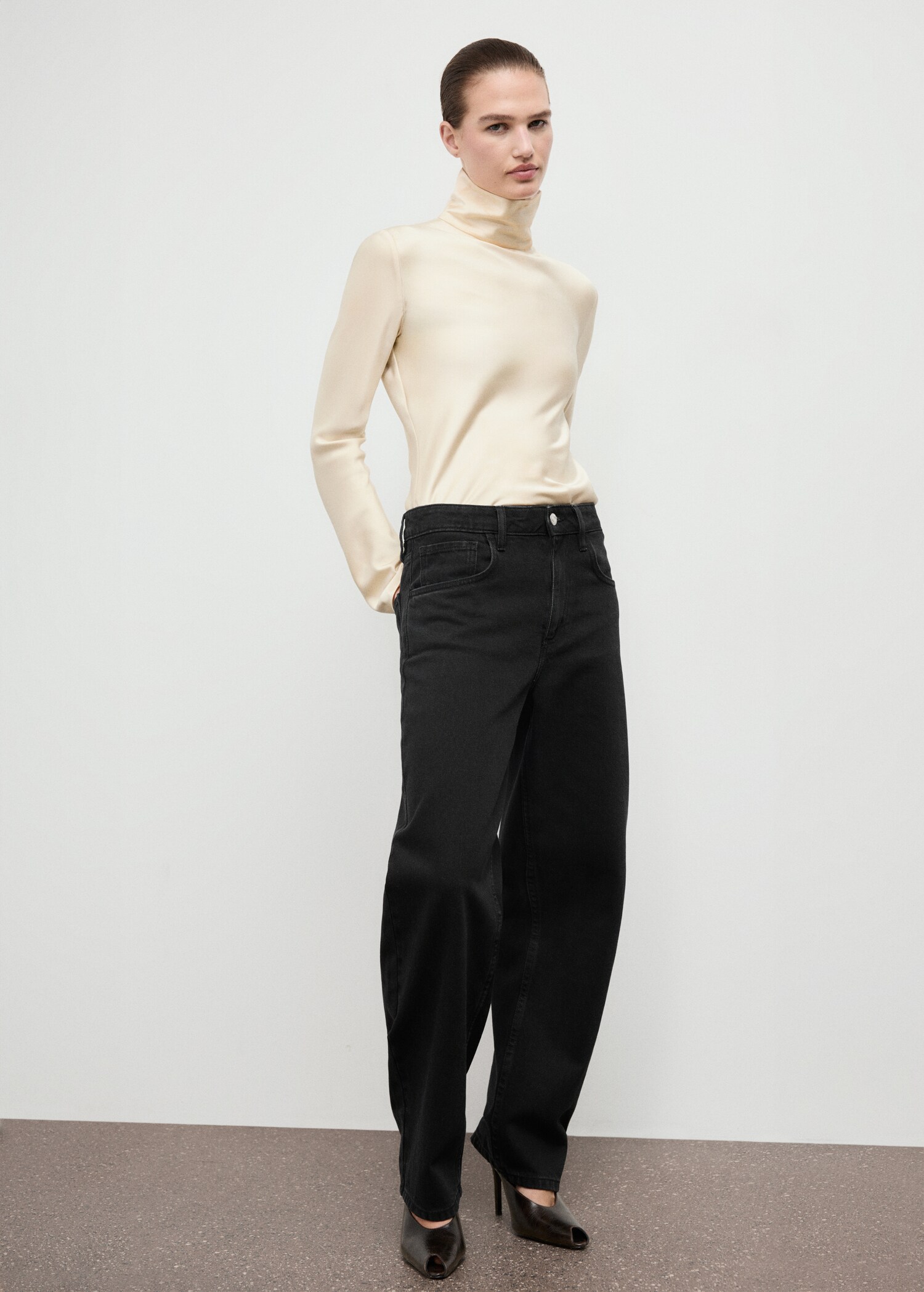 Jean barrel taille haute - Détail de l'article 2