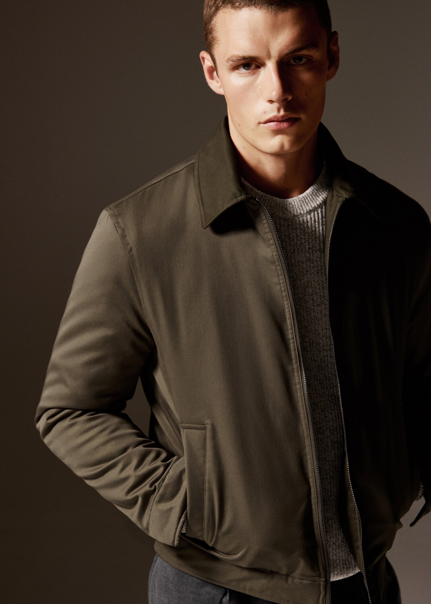 Cotton quilted jacket - Details of the article 3