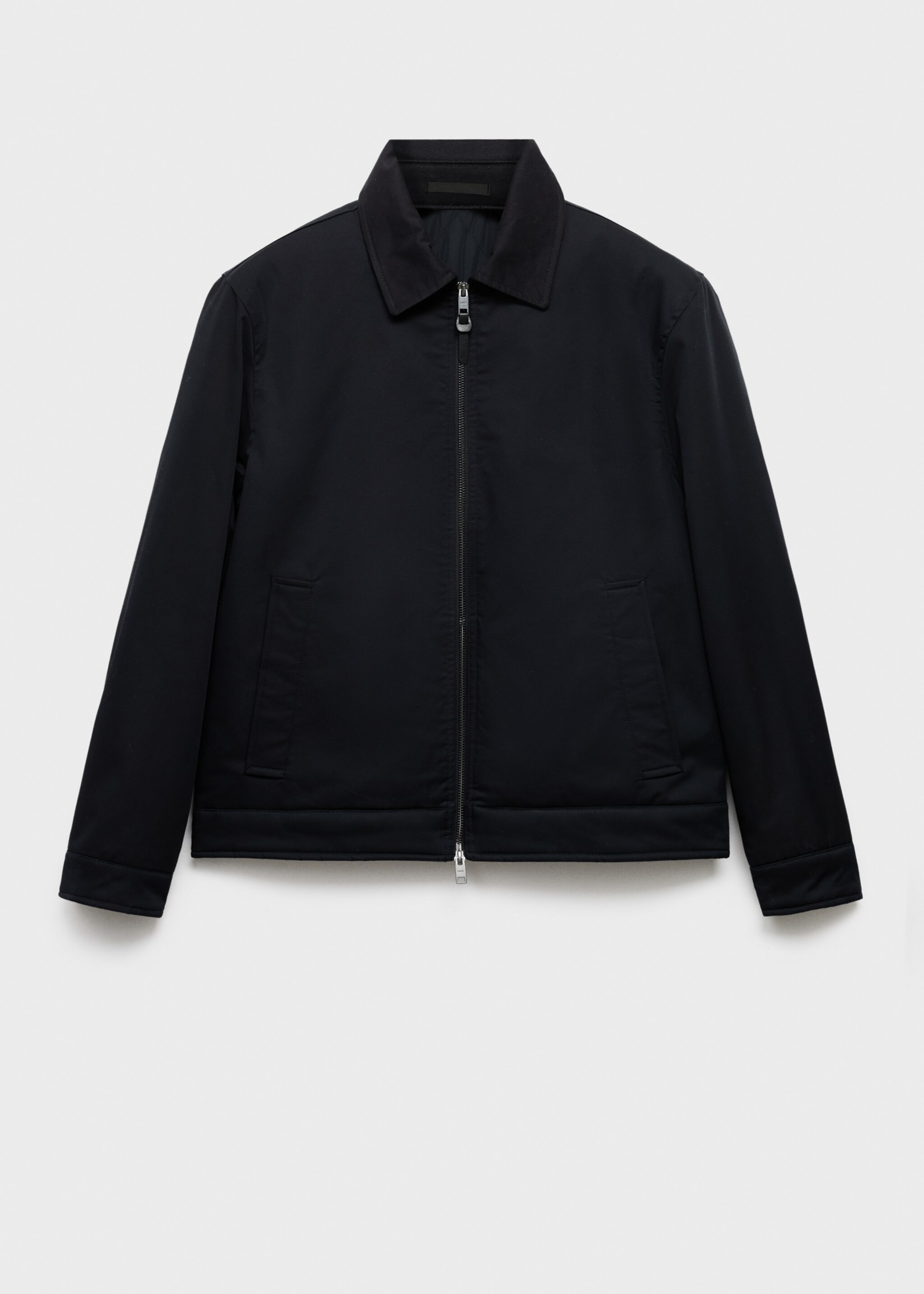 Veste matelassée coton - Article sans modèle, Bleu marine. Ref: 17076720-00.