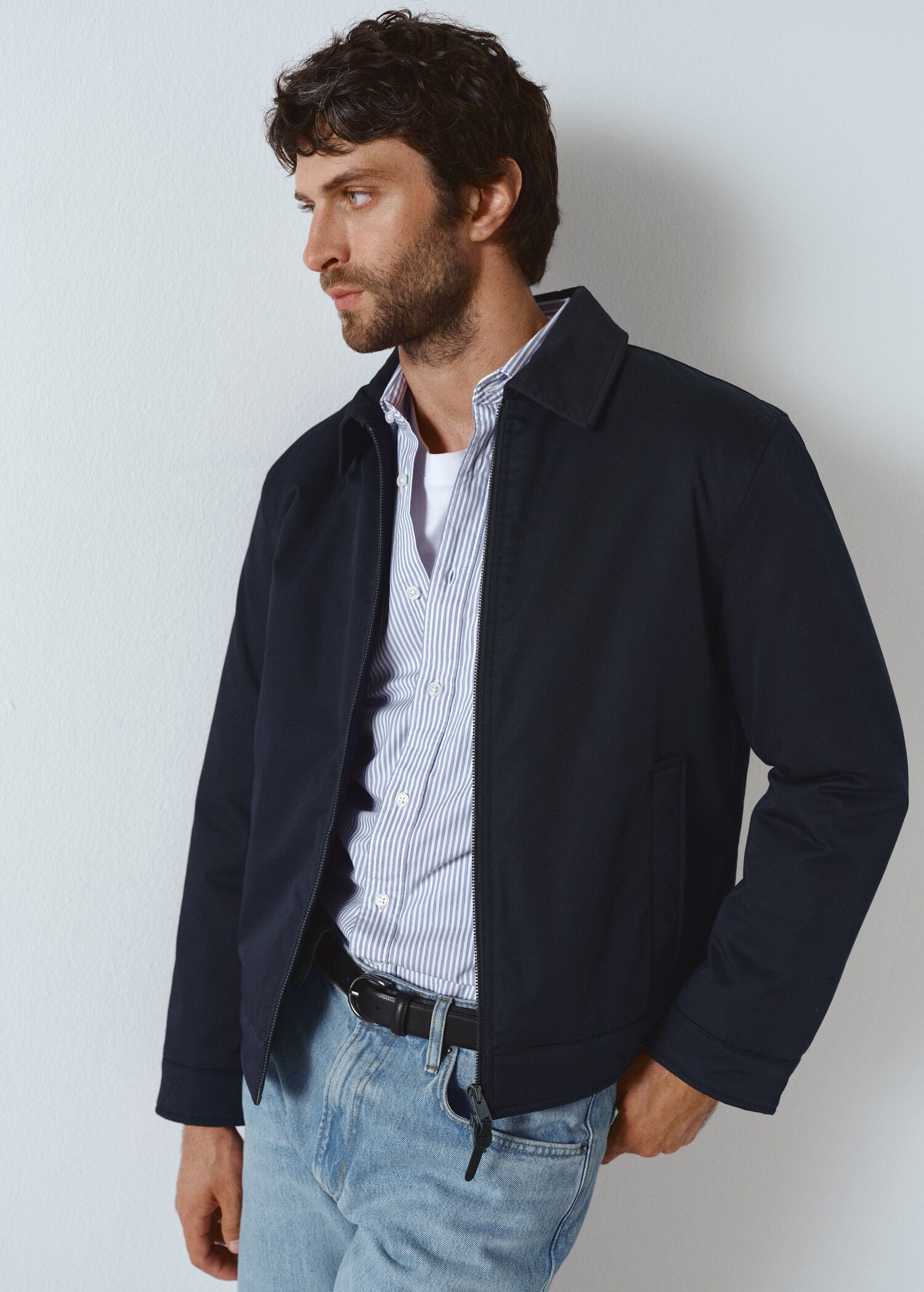 Cotton quilted jacket - Details of the article 3