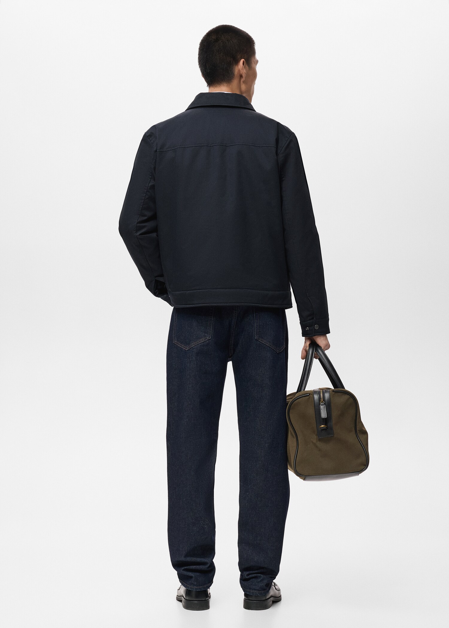 Cotton quilted jacket - Reverse of the article