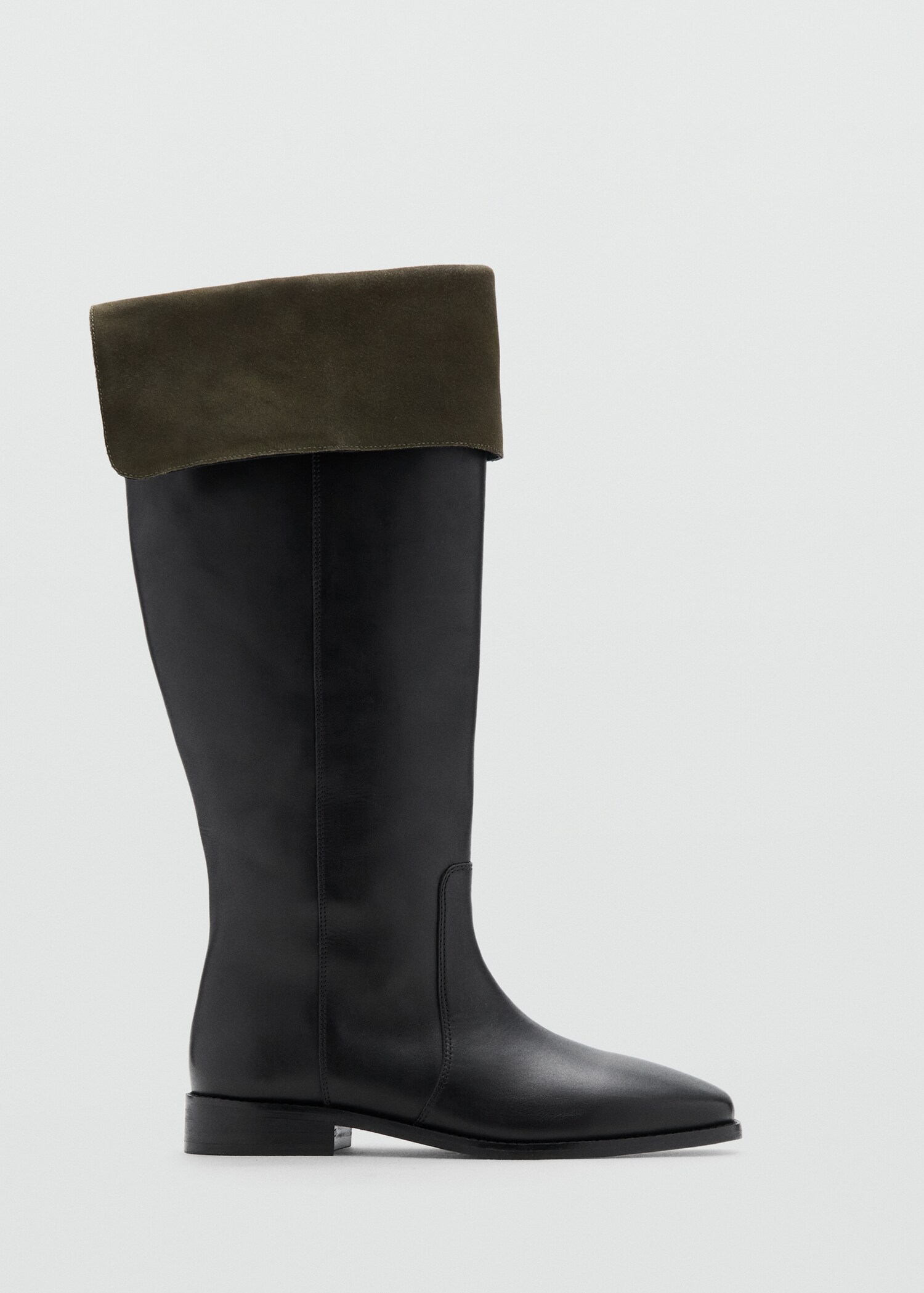 High suede boot - Article without model
