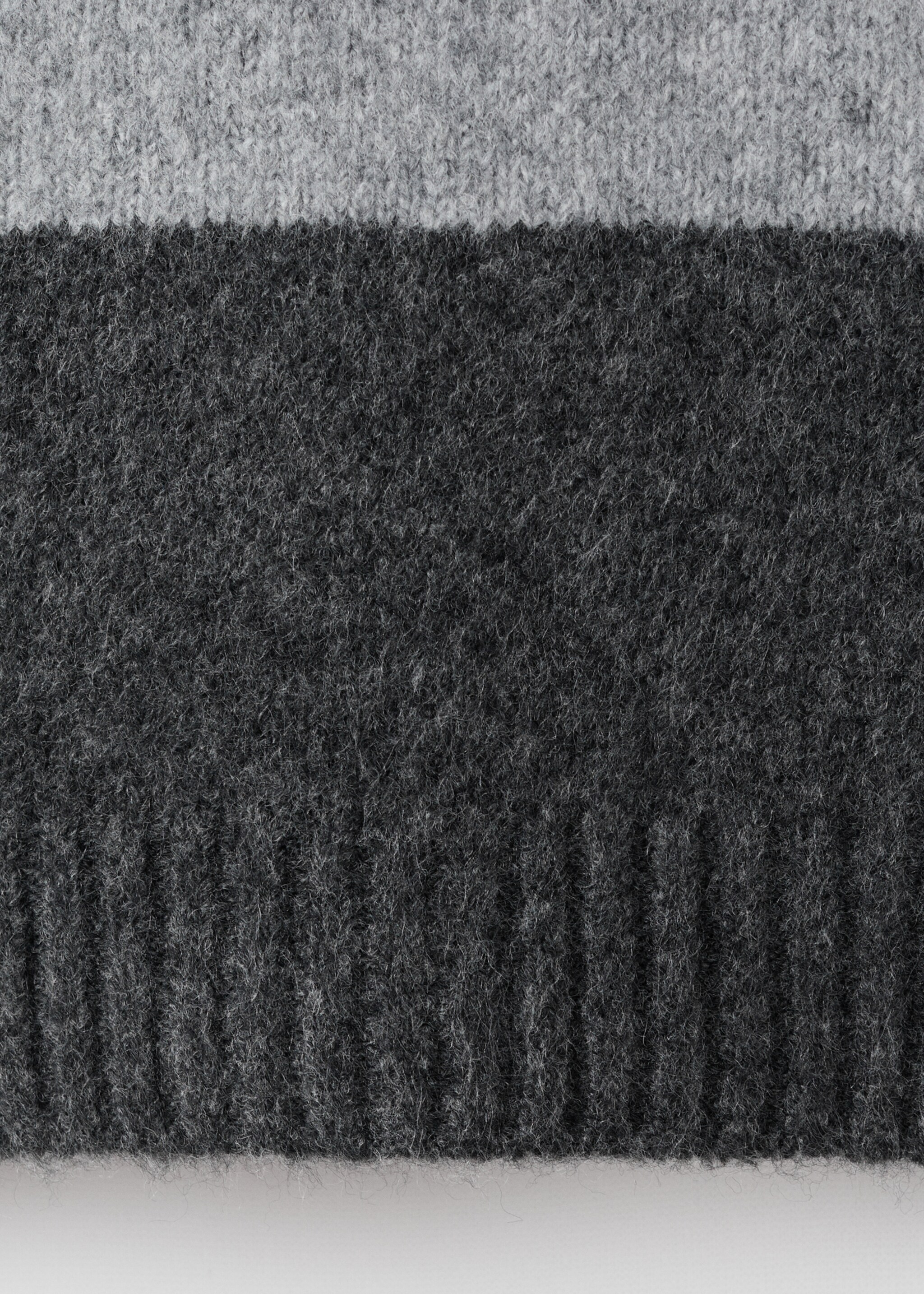 Sweater jai - Details of the article 8, Medium Heather Grey. Ref: 17076723-00.