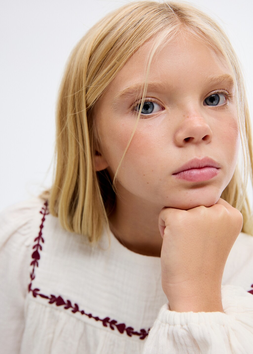 Bambula embroidered blouse