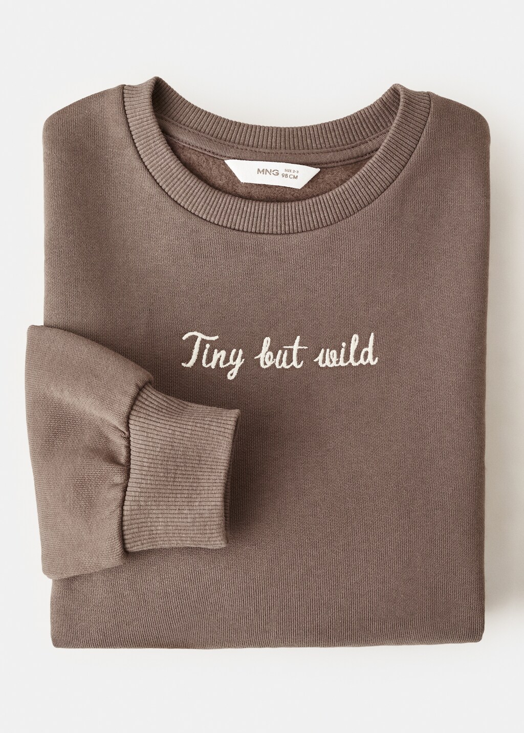 Leopard-print sweatshirt dress