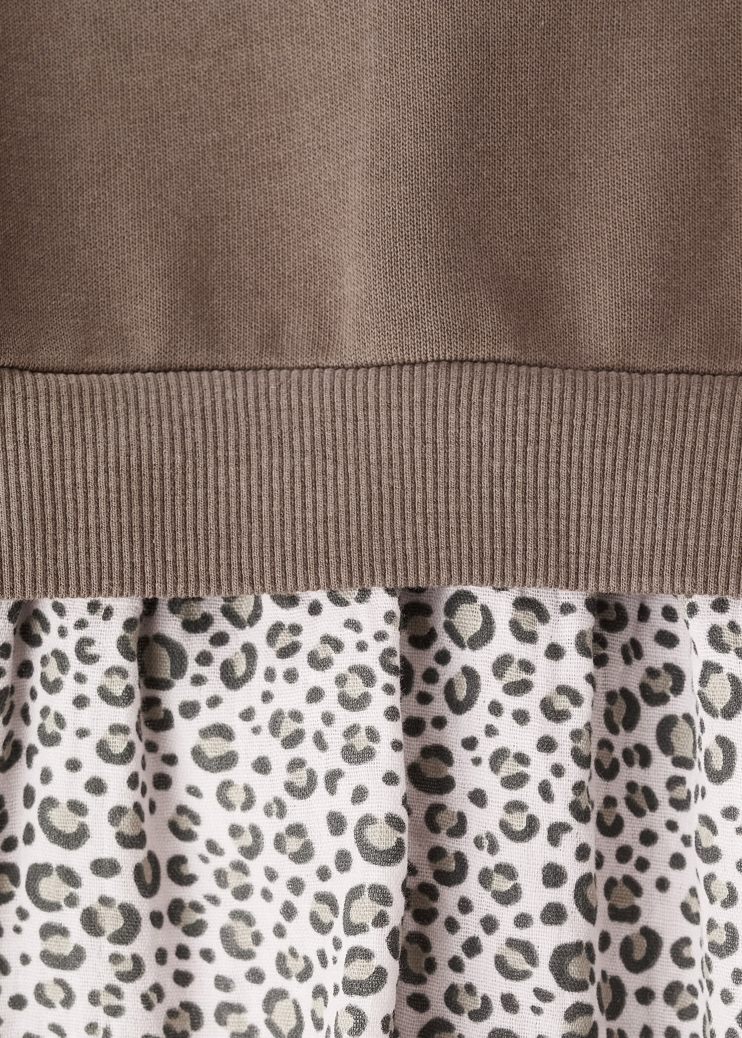 Leopard sweatshirt dress - Details of the article 8