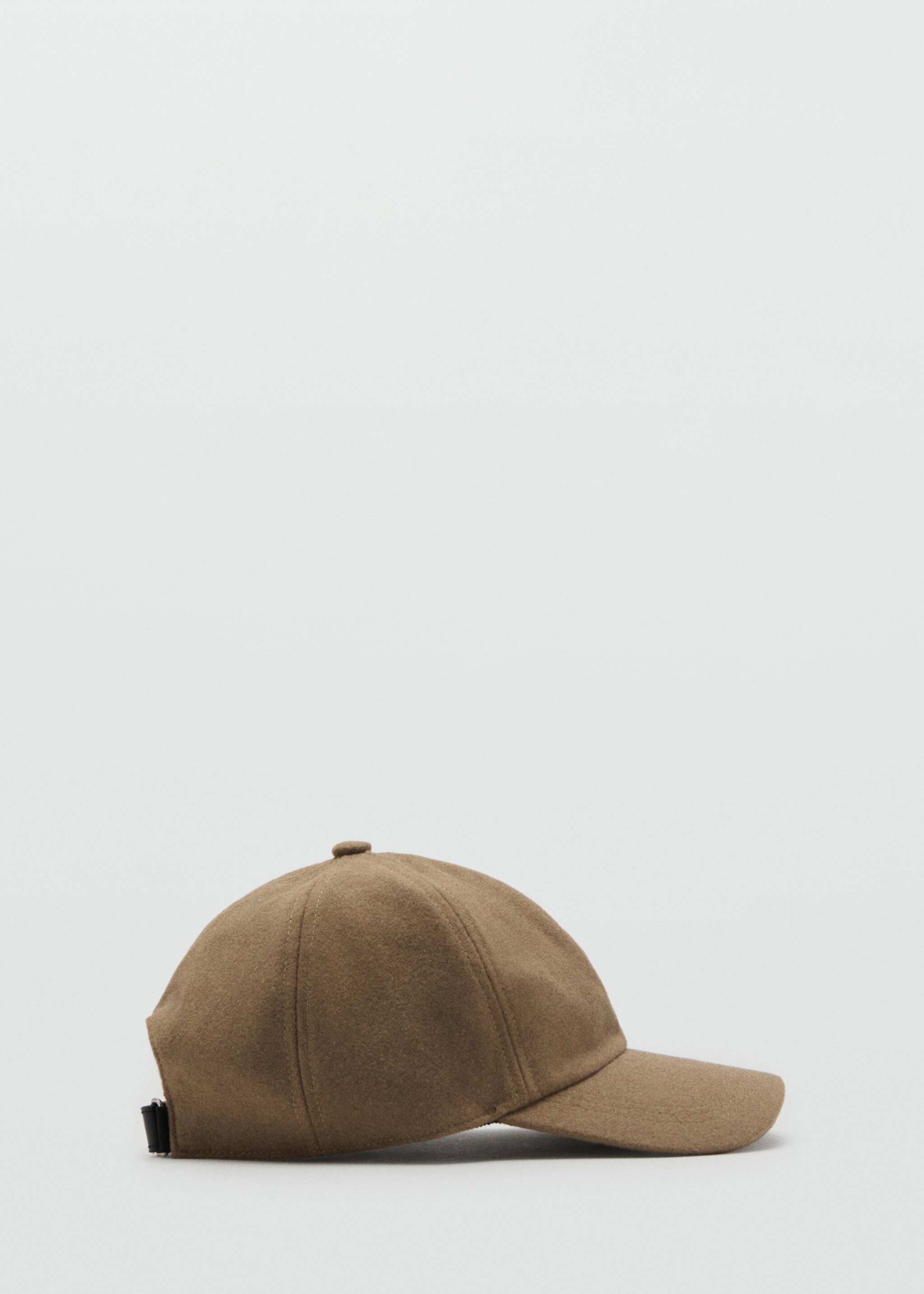 Gorra barreja llana - Article sense model, Marró mitjà. Ref: 17076732-00.