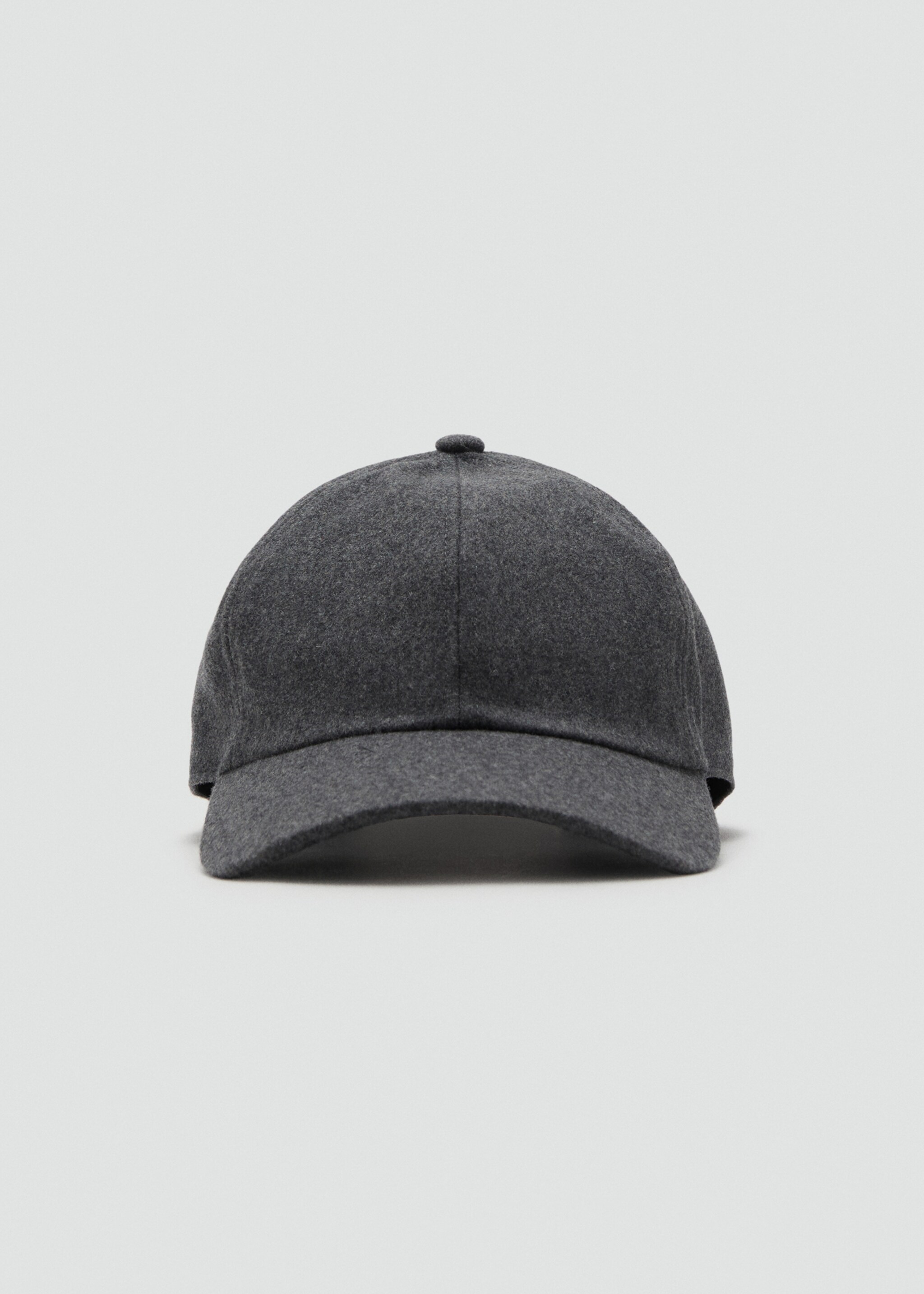 Gorra barreja llana - Pla mig, Gris. Ref: 17076732-00.