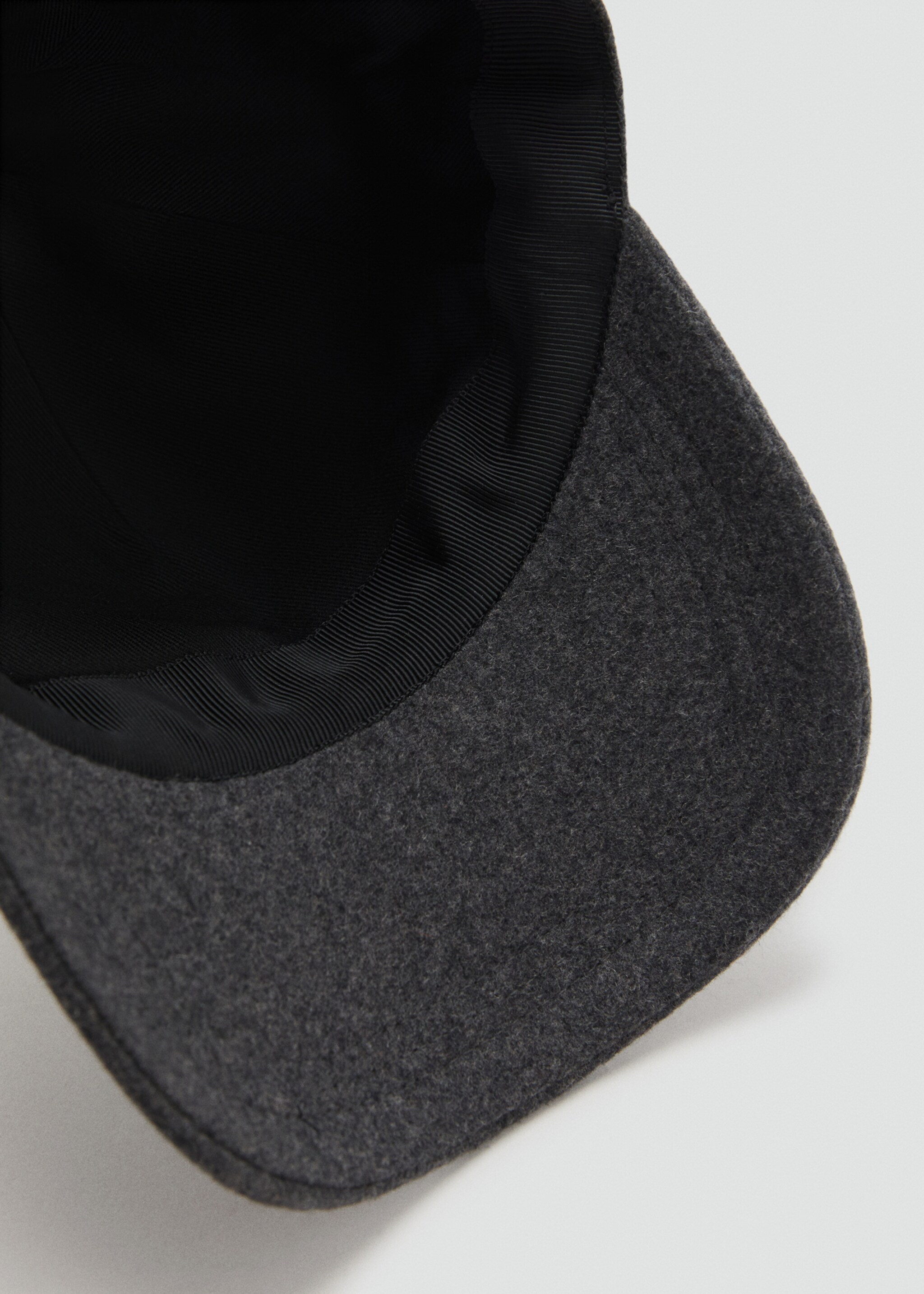 Gorra barreja llana - Detall de l'article 2, Gris. Ref: 17076732-00.
