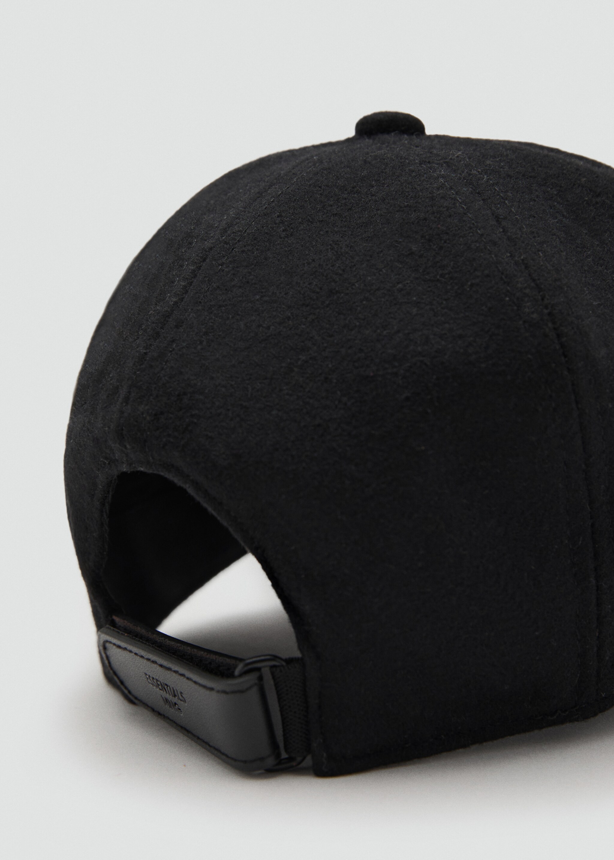 Gorra barreja llana - Detall de l'article 1, Negre. Ref: 17076732-00.