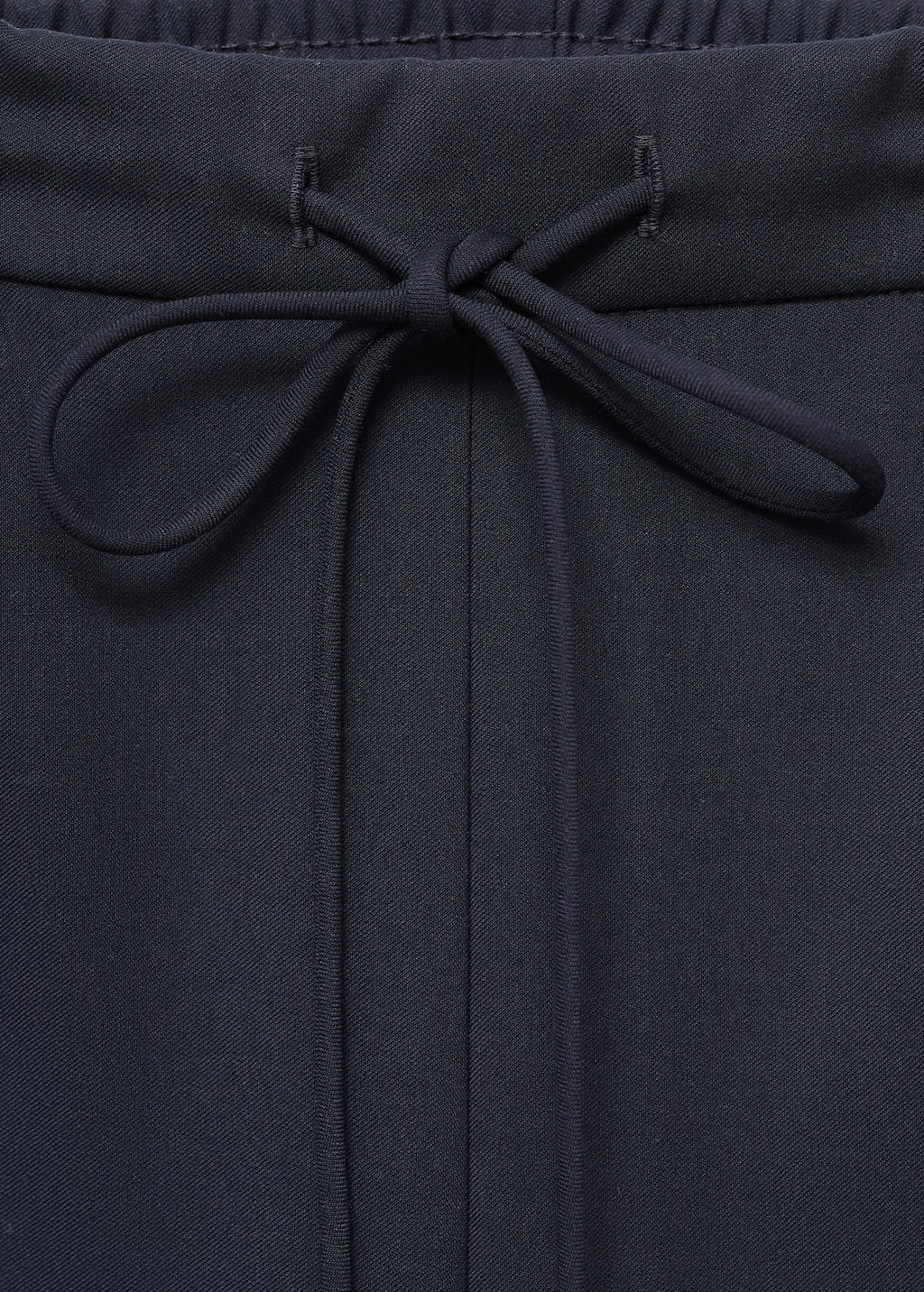 Contrast stripe straight pants