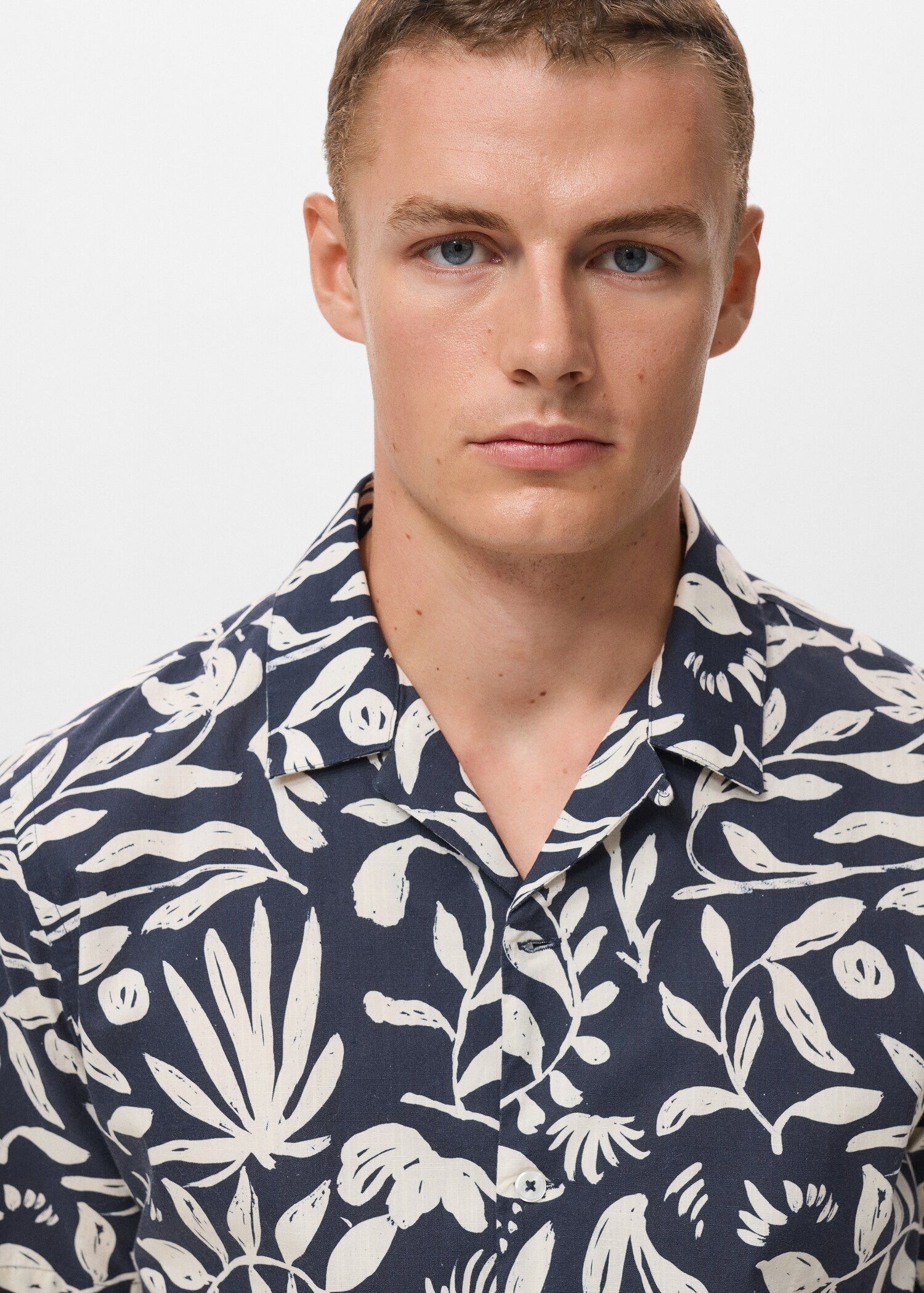 Camisa estampada relaxed fit - Detalle del artículo 1
