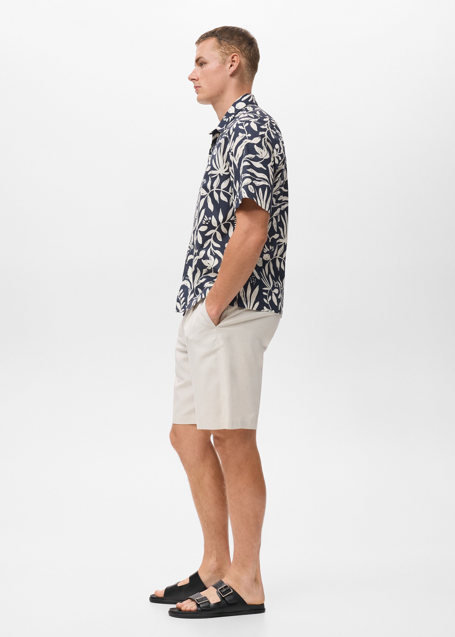 Camisa estampada relaxed fit - Detalle del artículo 2