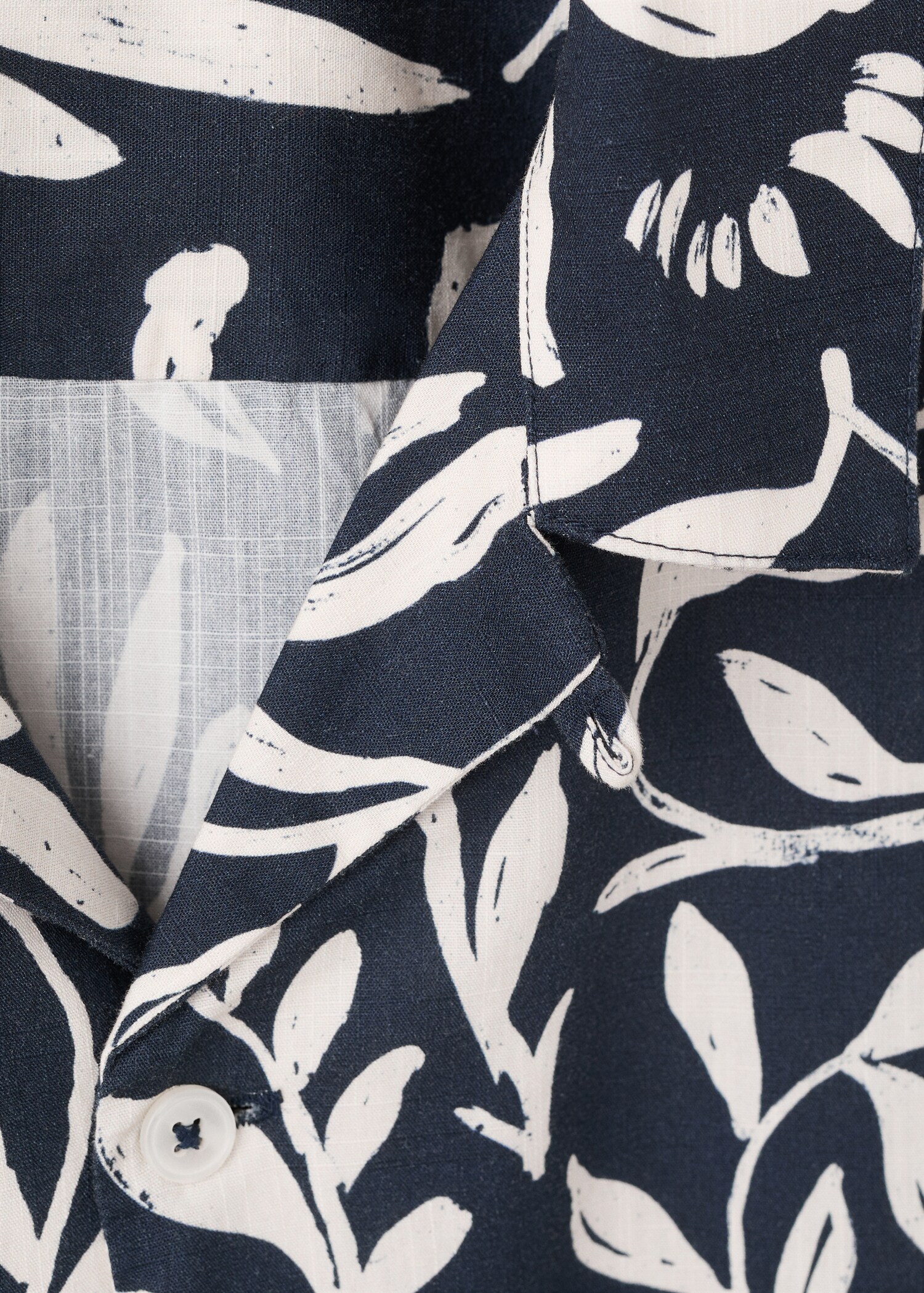 Camisa estampada relaxed fit - Detalle del artículo 8