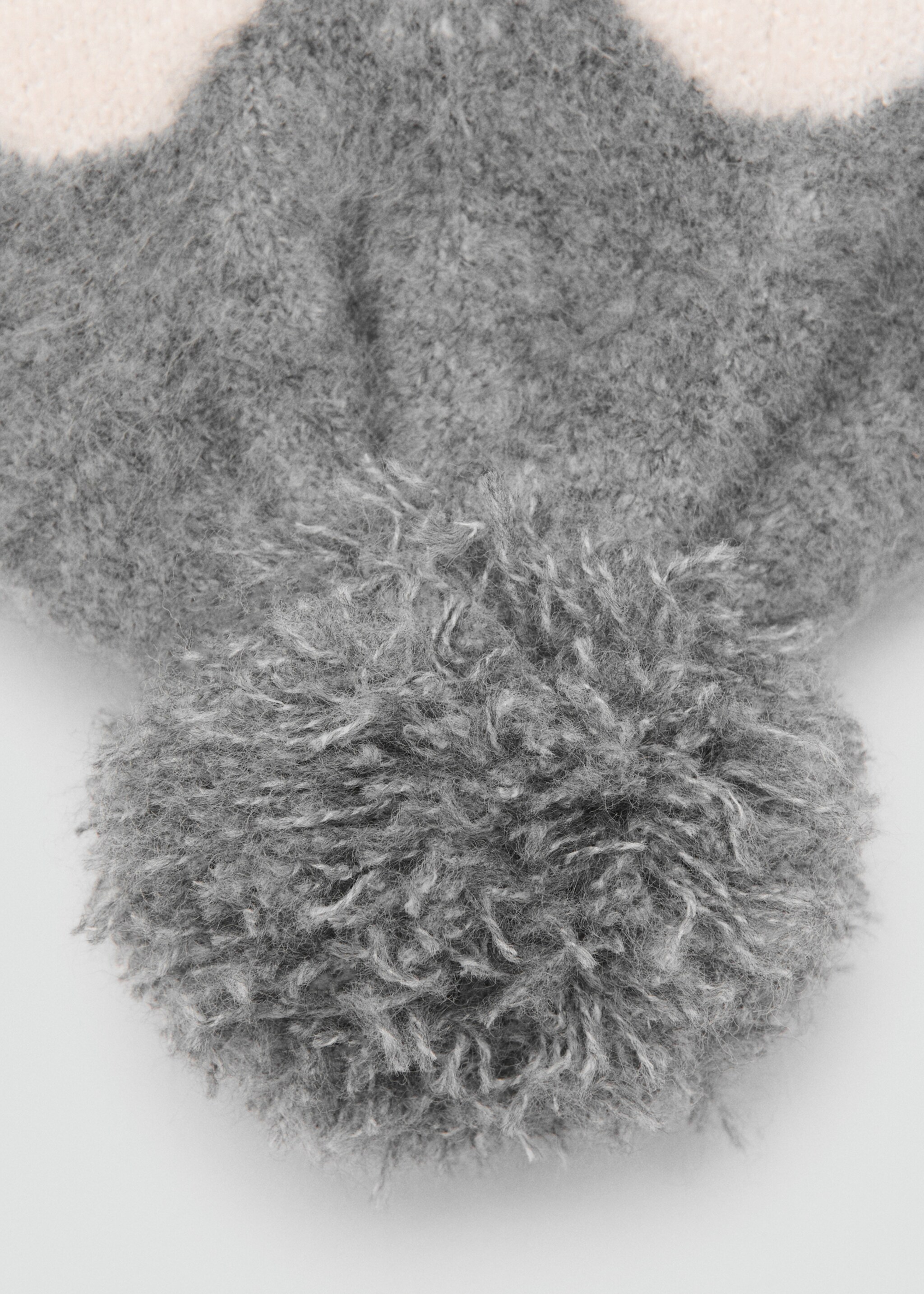 Penguin hat - Details of the article 1, Grey. Ref: 17076741-00.