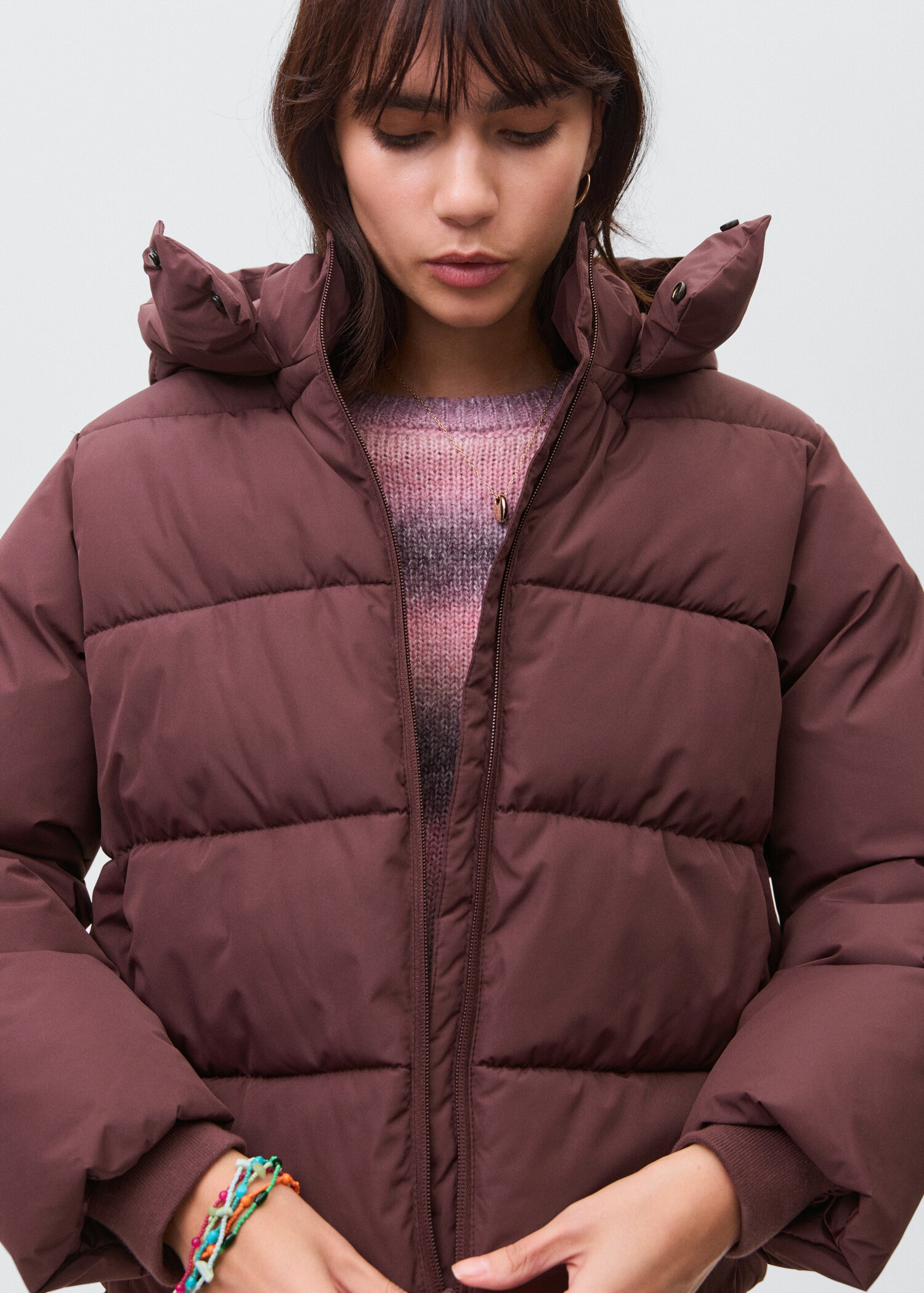 Stepp-Anorak mit Kapuze - Detail des Artikels 1