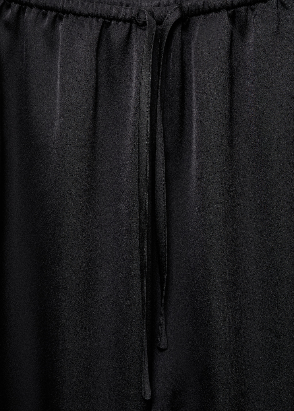Satin long pants