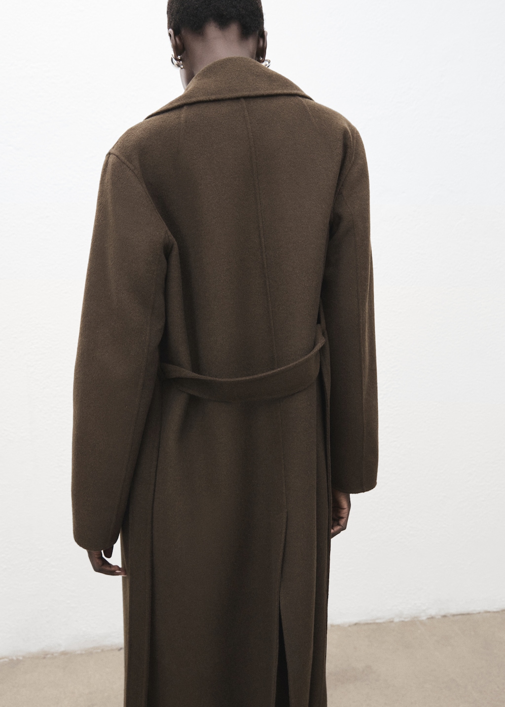 VOAAOV（ヴォアーブ）の「【VOAAOV】 yabure oil cut wool long coat