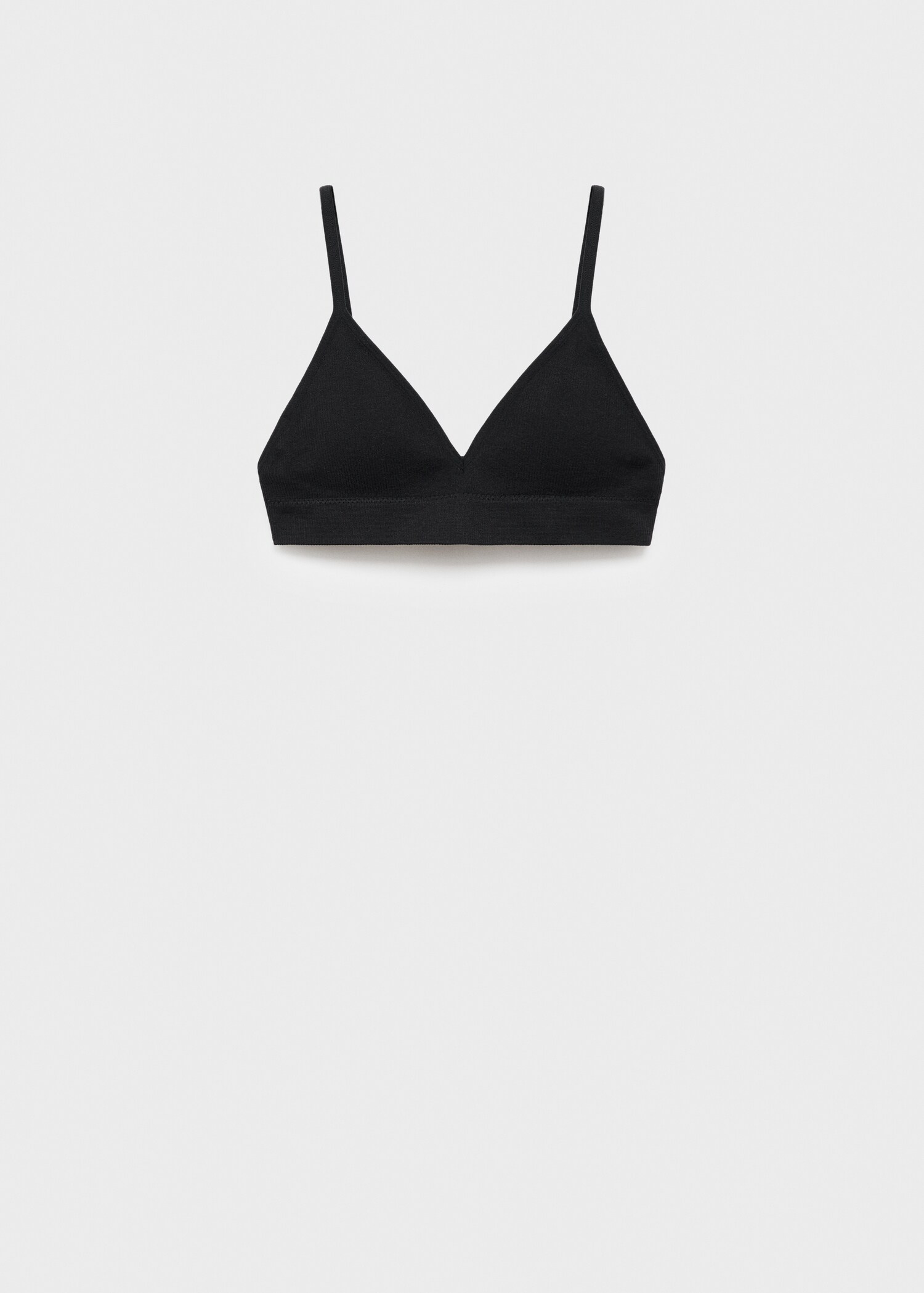 Essential triangle bra - Article without model