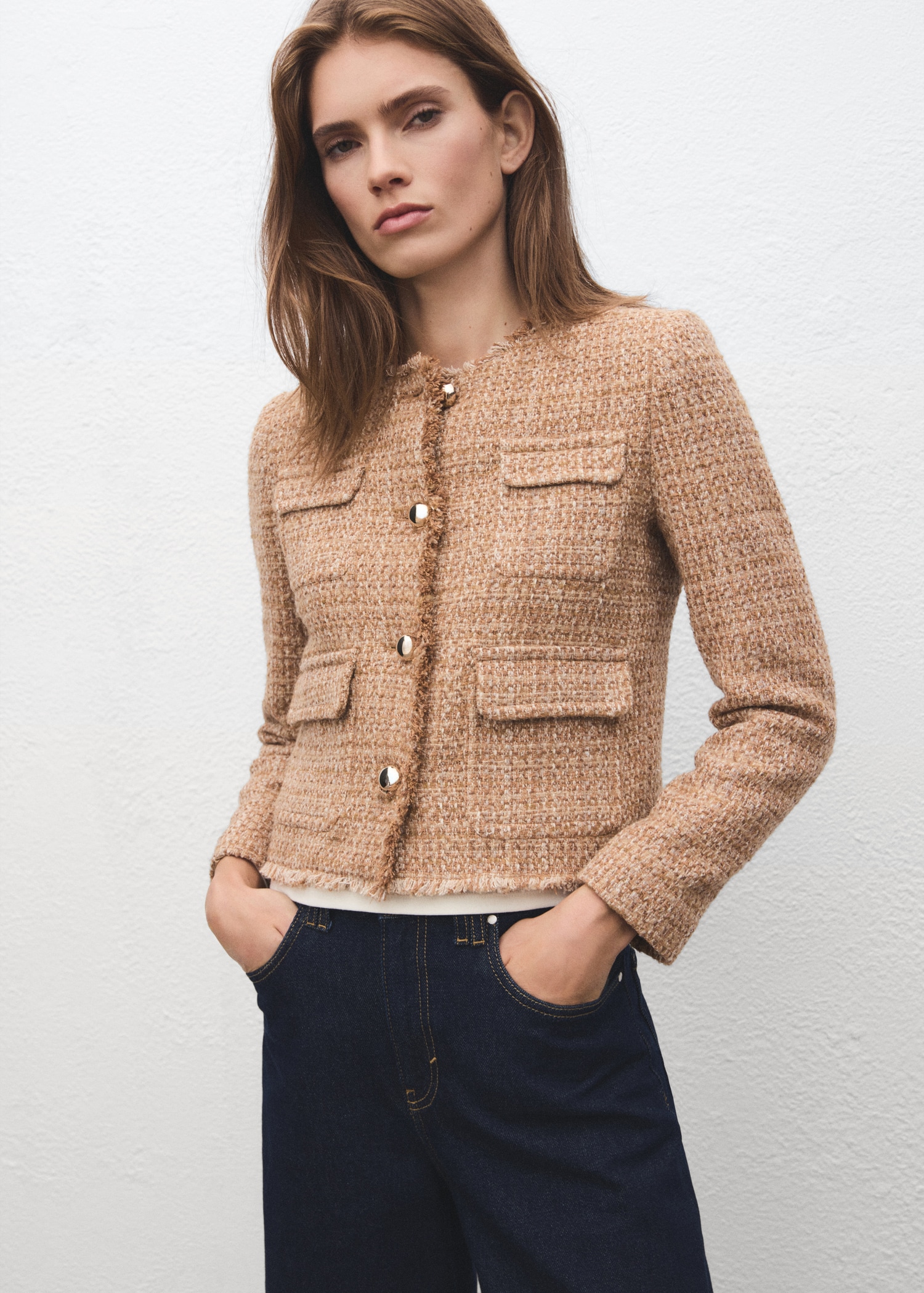 Giacca Tweed Mango Mango Giacche Donna Mango Giacche Tweed Giacca