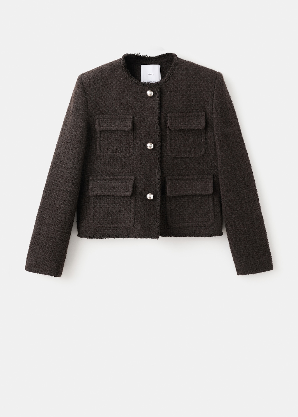 na.e The Tweed Jacket_black ツイードジャケット ✔️ - Autumn & Winter 2024 - □ ブラックスミスジャケット