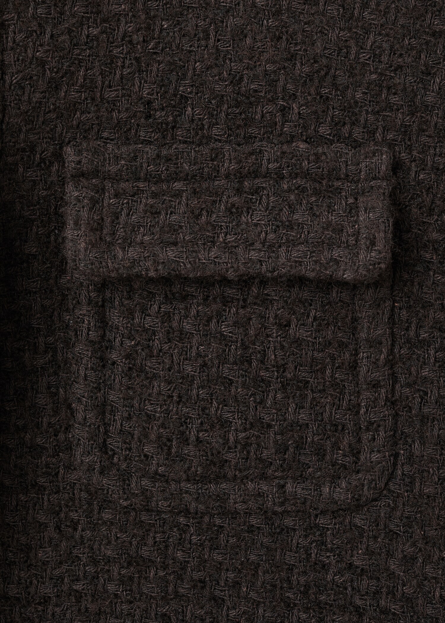 Tweed jacket with frayed ends - Details of the article 8