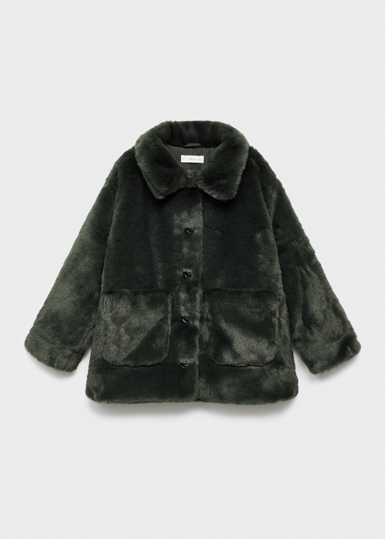 Fur-effect coat - Article without model
