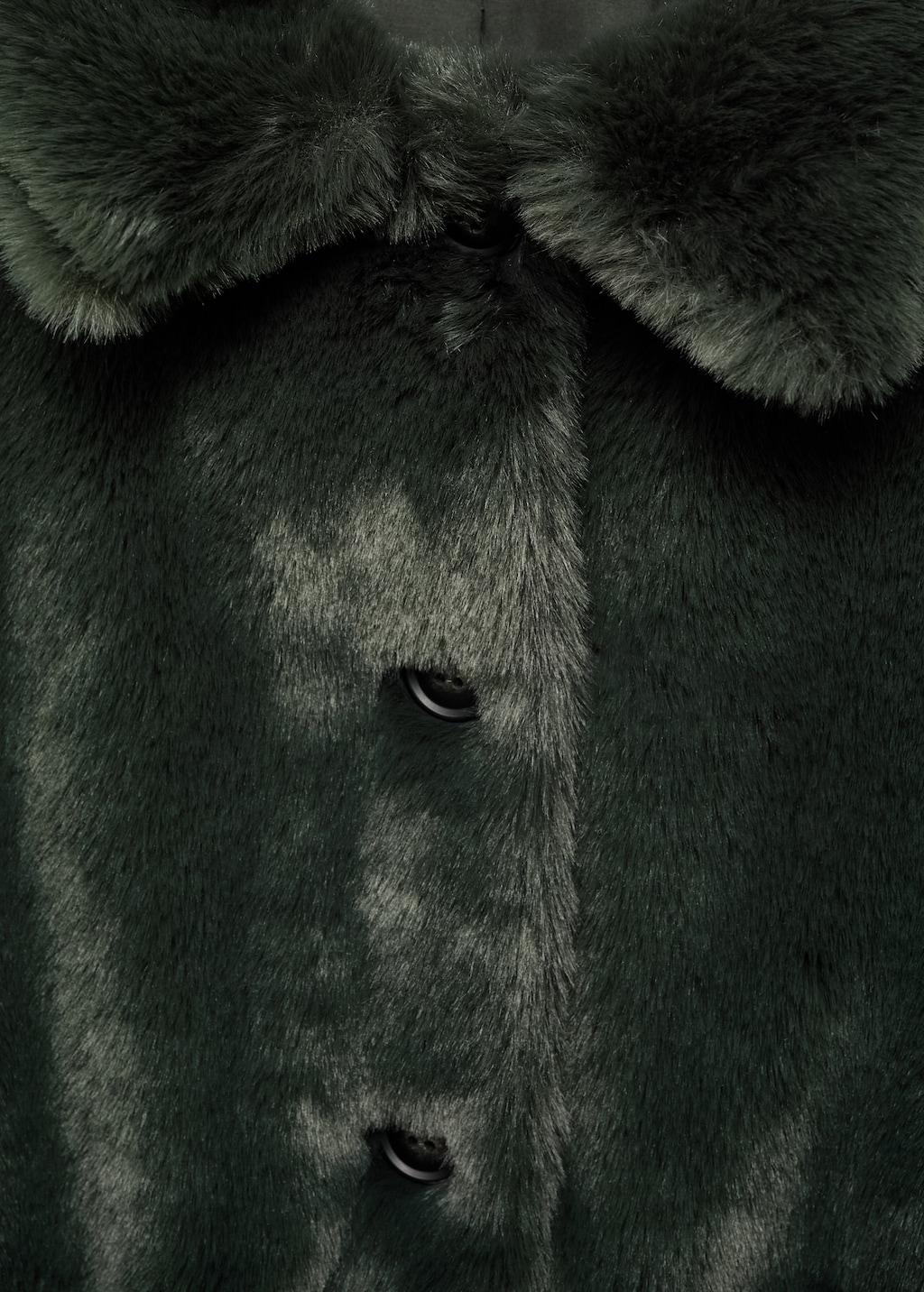 Faux-fur coat