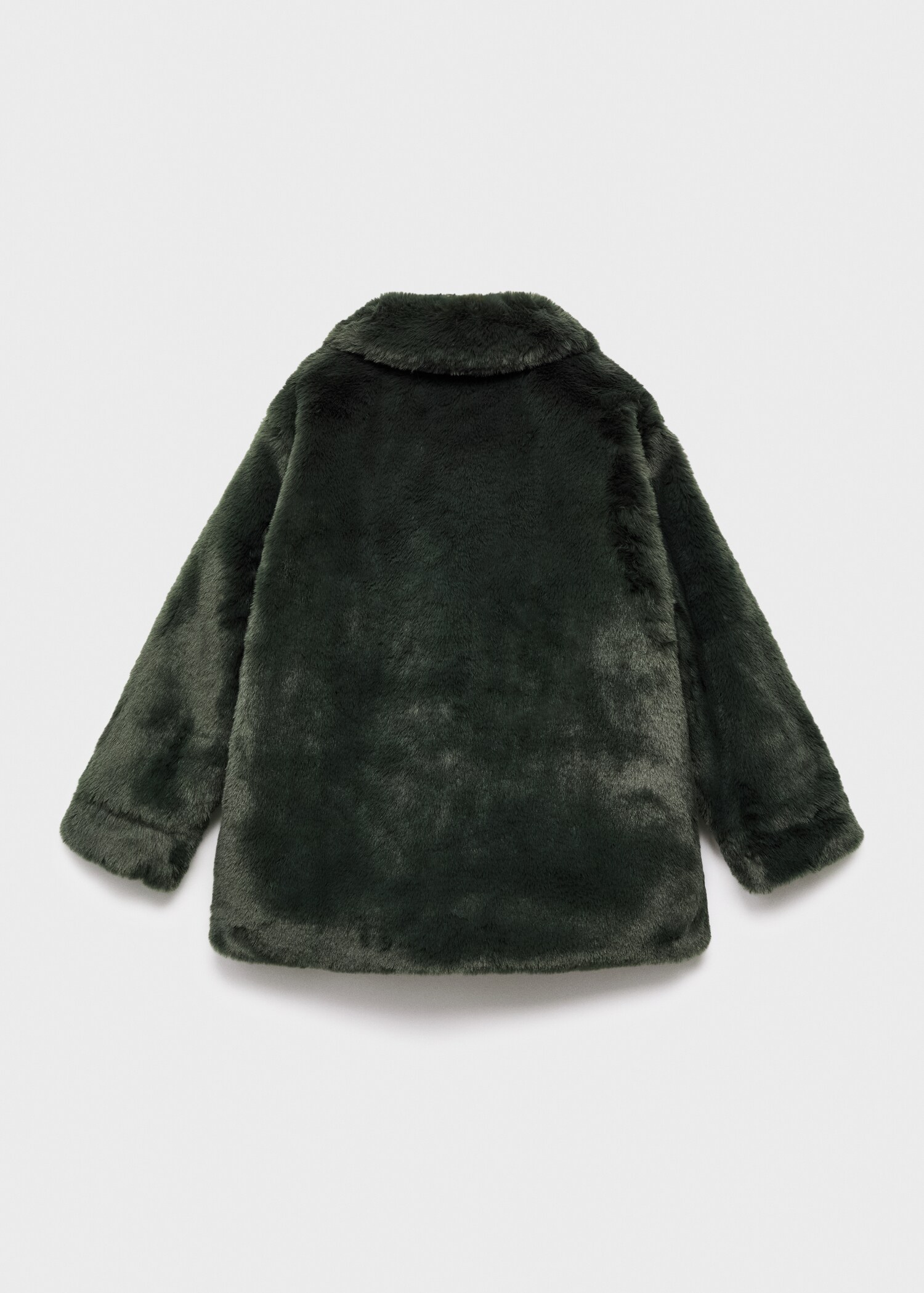 Fur-effect coat - Reverse of the article
