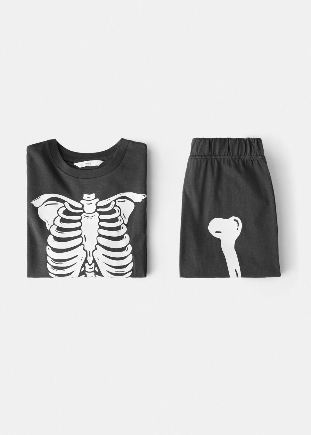Glow the dark skeleton pyjama