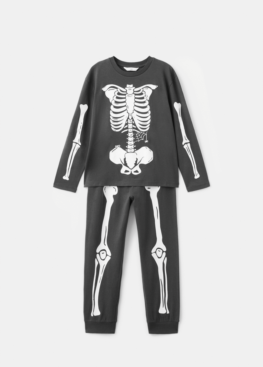Glow the dark skeleton pyjama