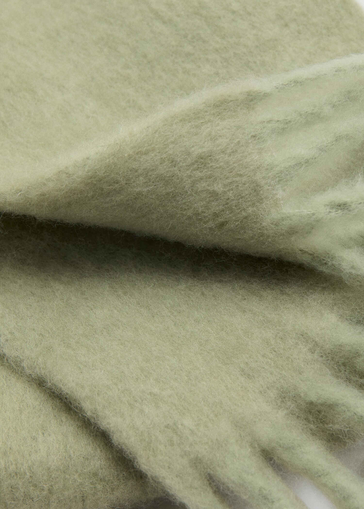 Fringed edge scarf - Medium plane