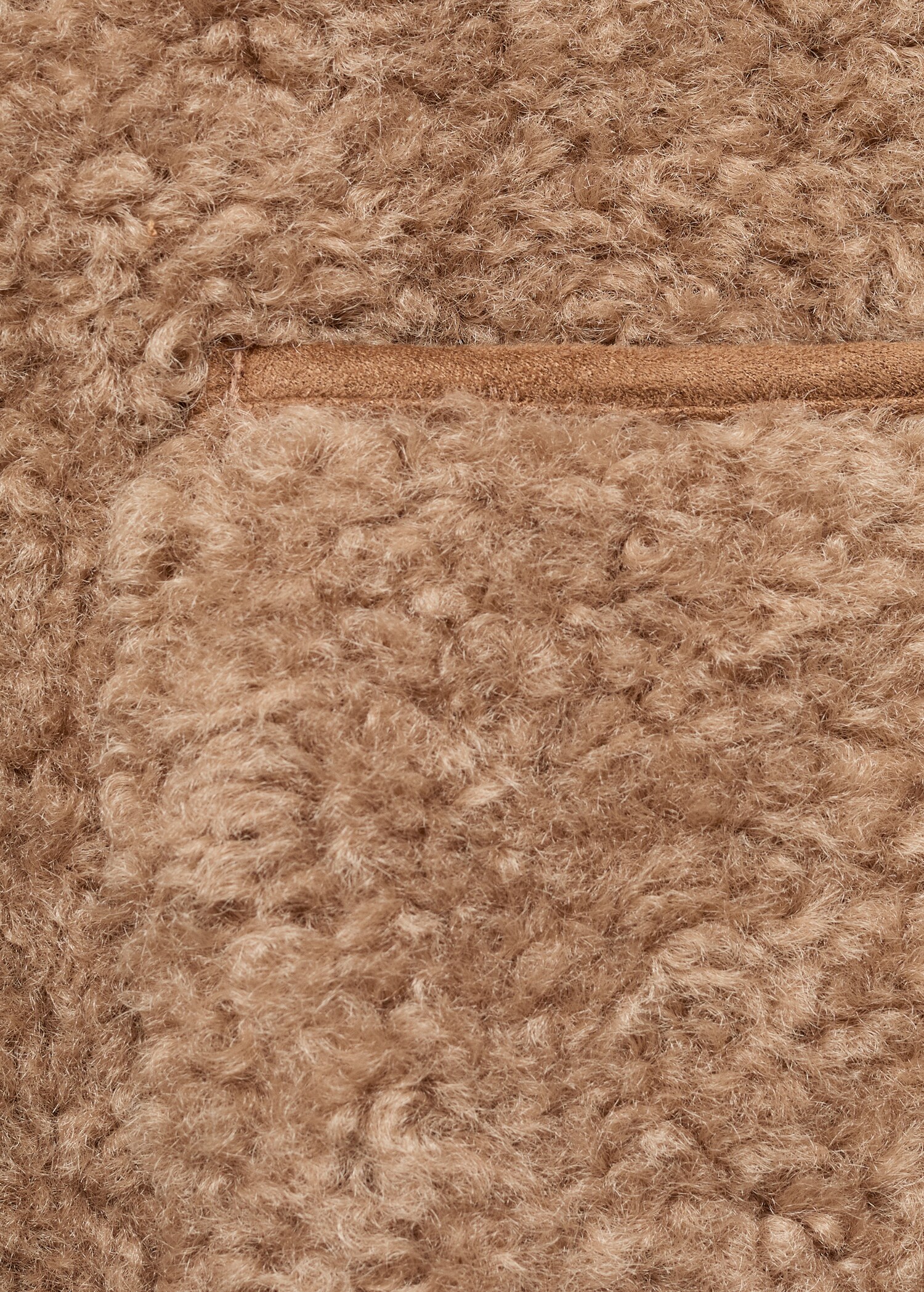 Shearling-effect gilet - Details of the article 0