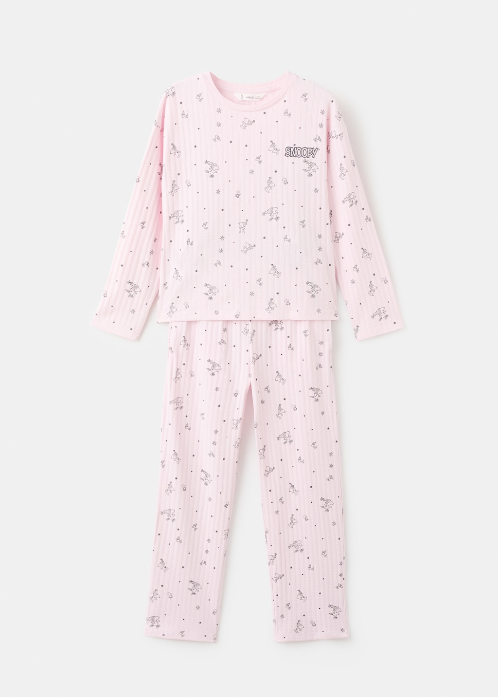 Long Snoopy pyjama - Kids | MANGO USA
