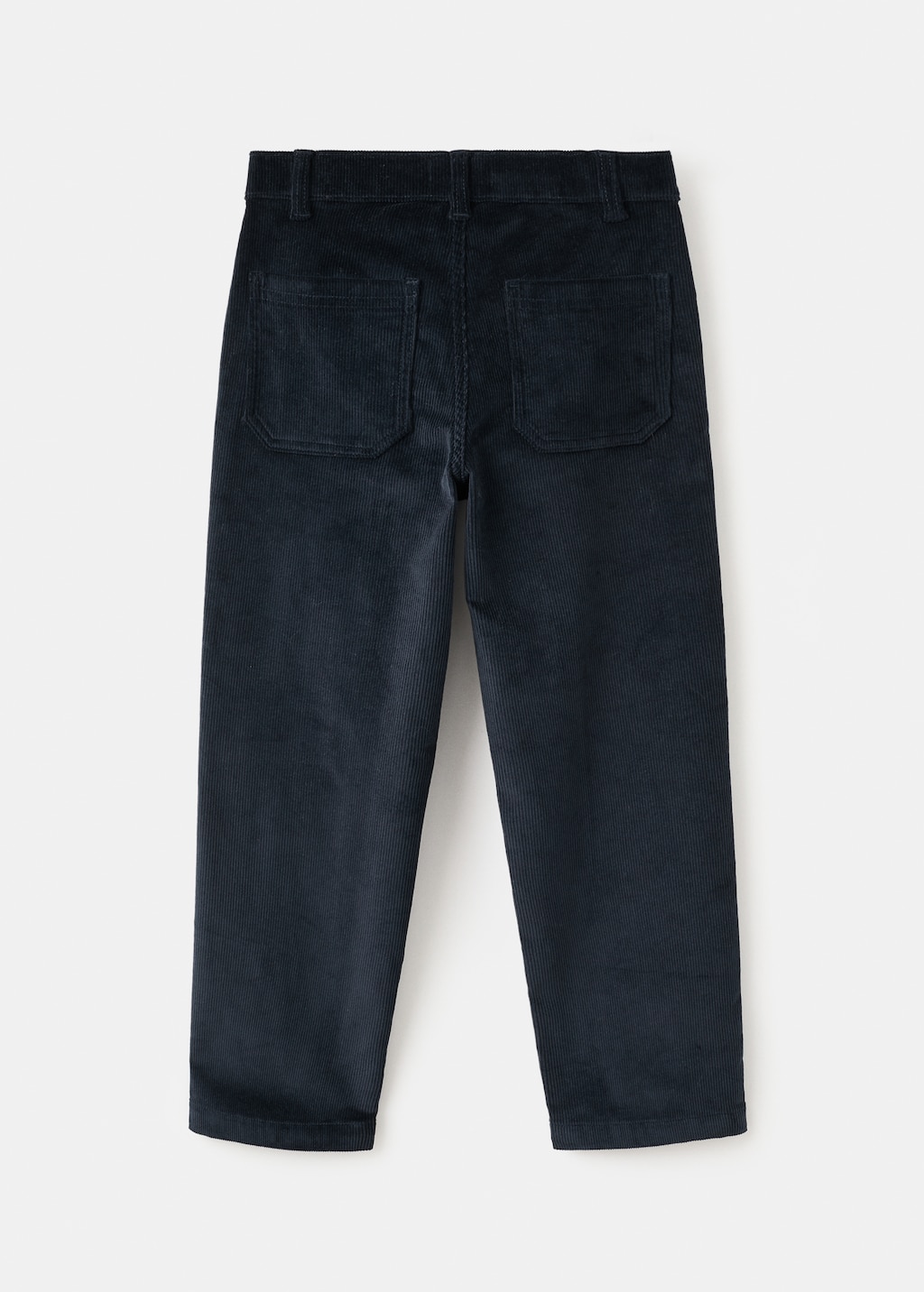 Corduroy straight pants