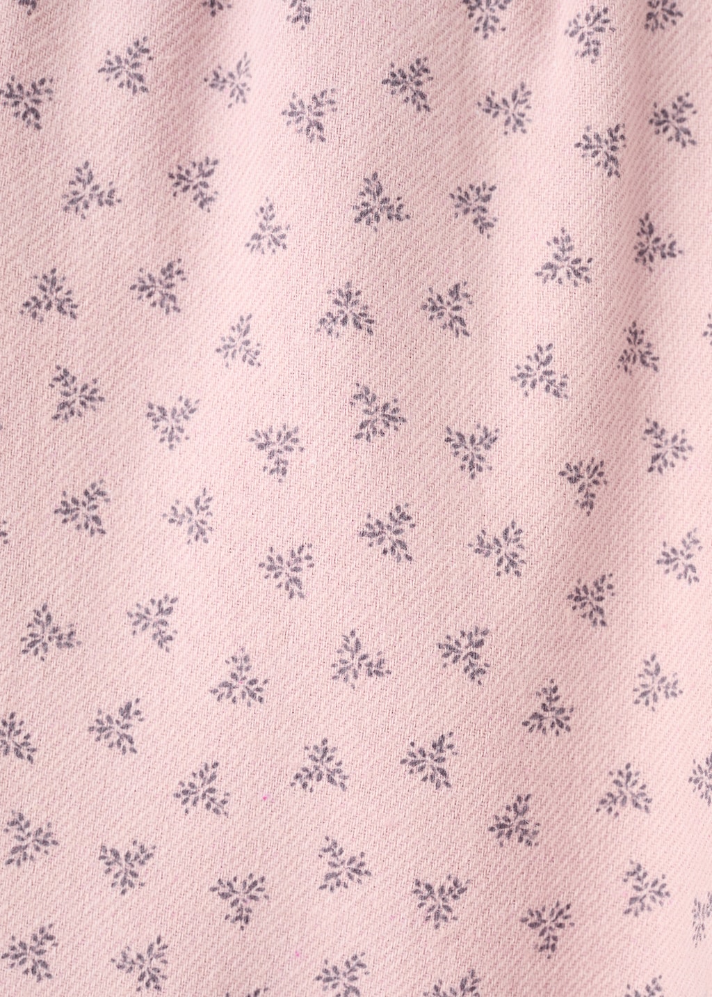 Straight floral trousers