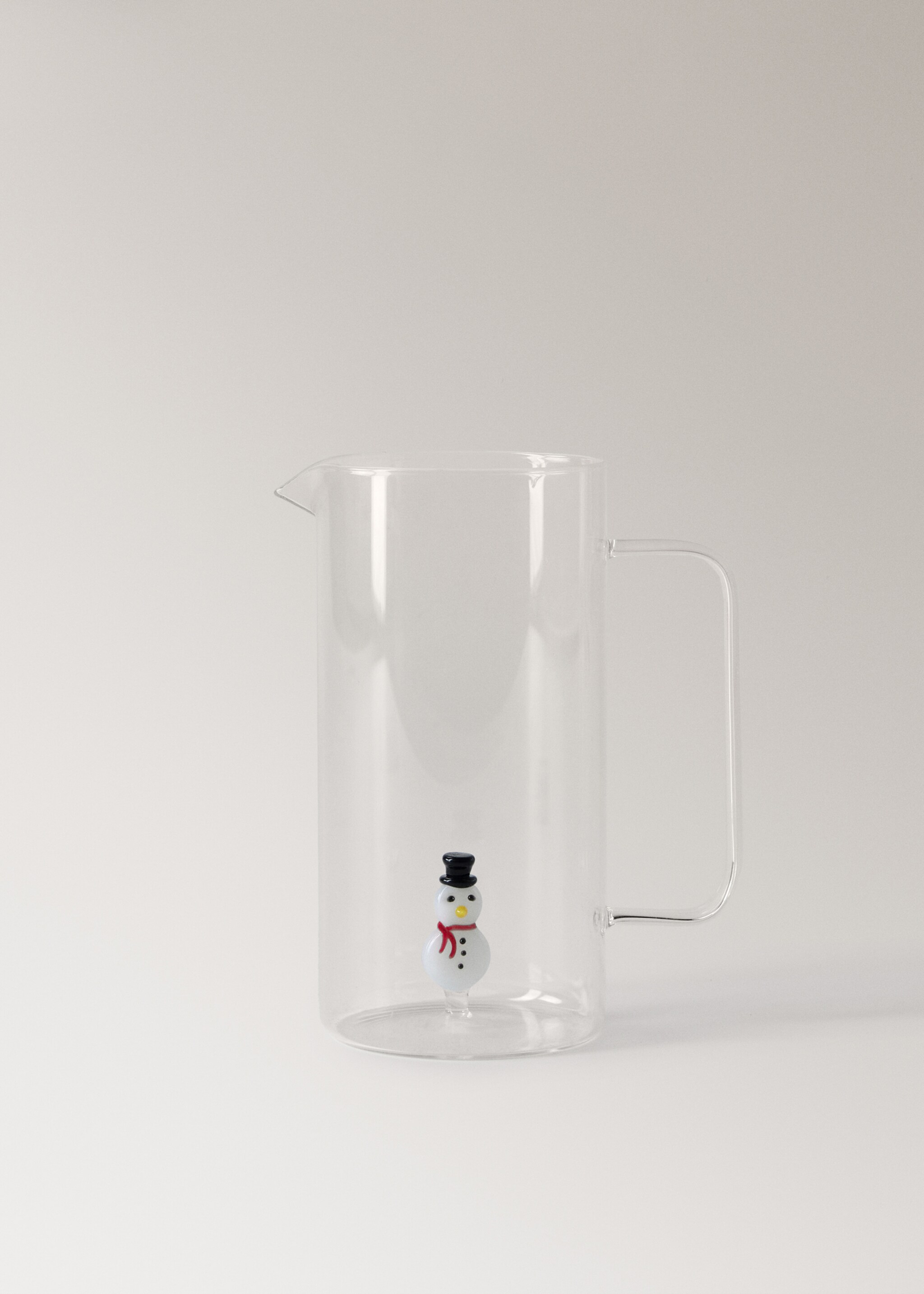 Snowman crystal vase - Προϊόν χωρίς μοντέλο, Κόκκινο. Ref: 17077777-00.