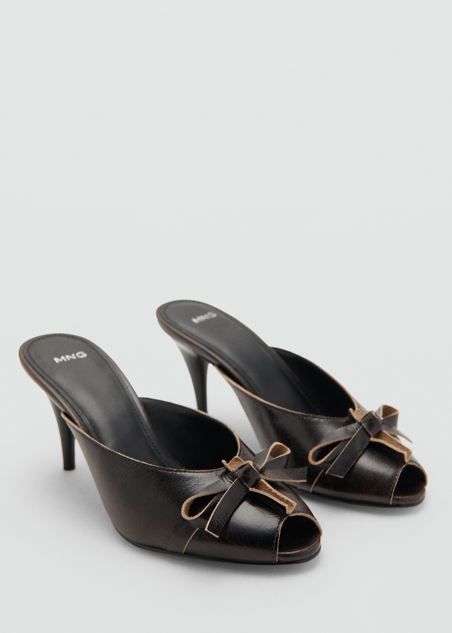Sandals Topshop Shoes Ireland Leather High-heeled Sandals With Bow