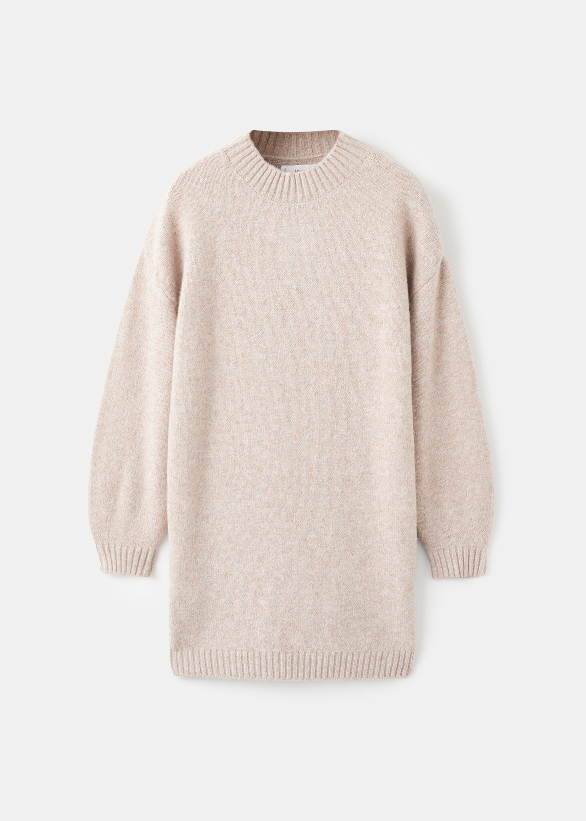 Knit midi dress - Article without model, Medium Brown. Ref: 17077786-00.