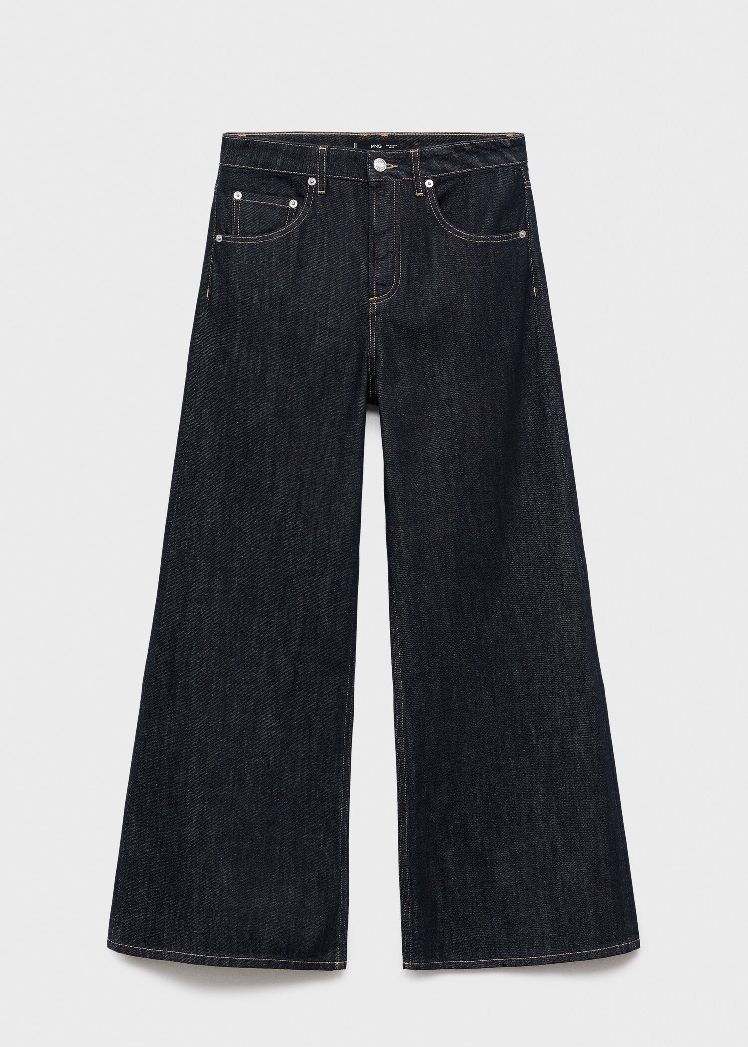 Jeans wide leg botones - Artículo sin modelo