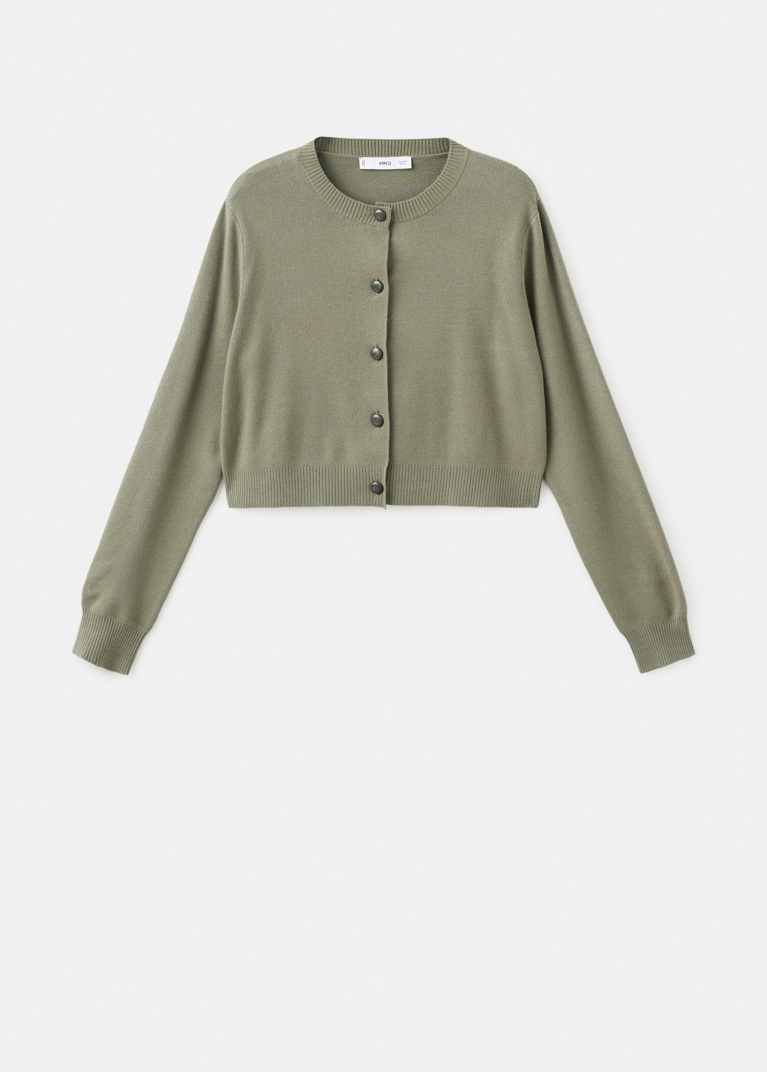 Knitted button cardigan - Article without model