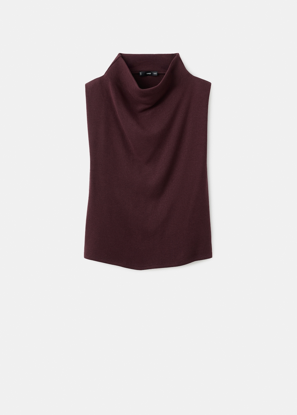 Mango Draped neck top