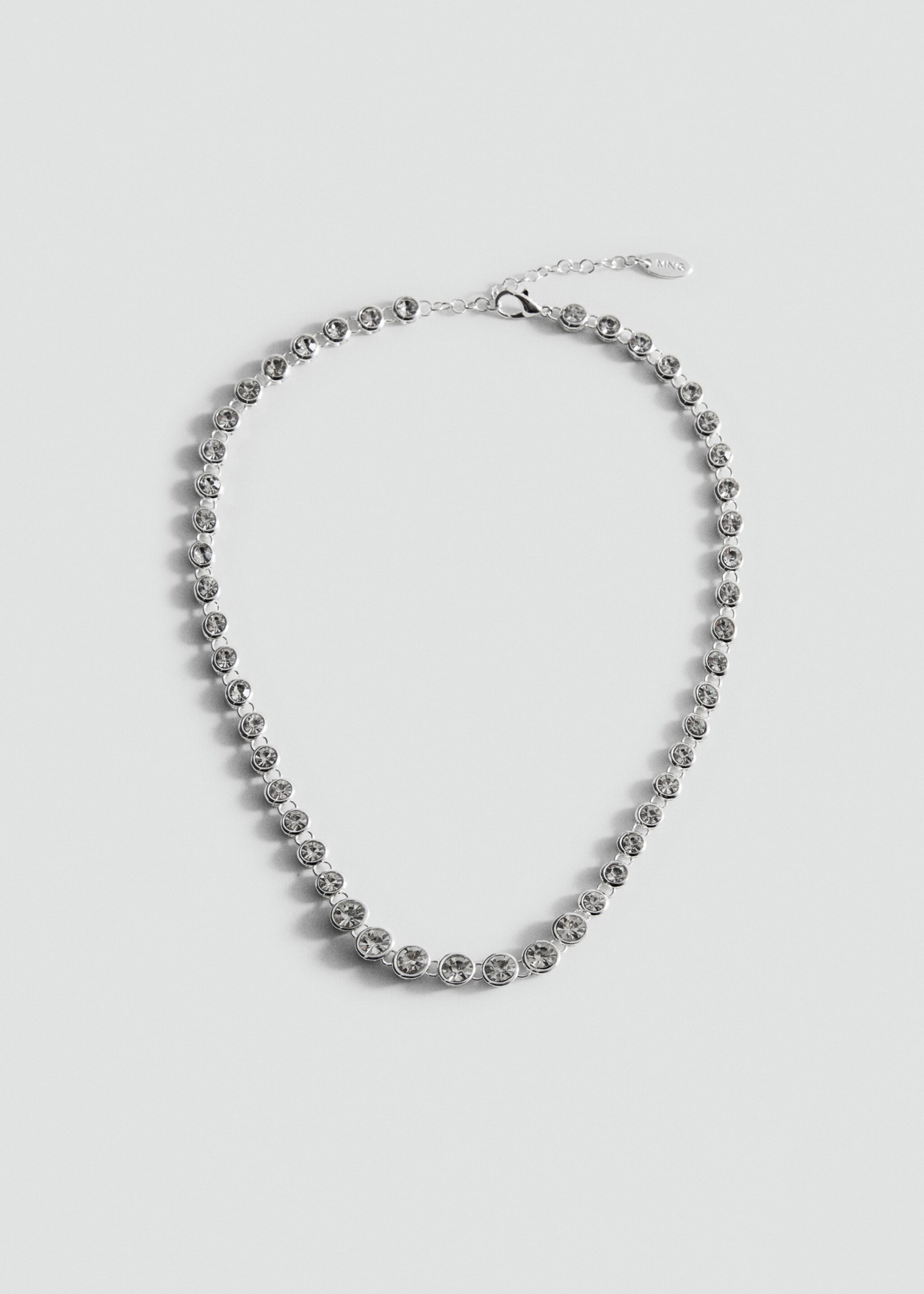 Collar cristales - Artículo sin modelo, Plata. Ref: 17077803-00.