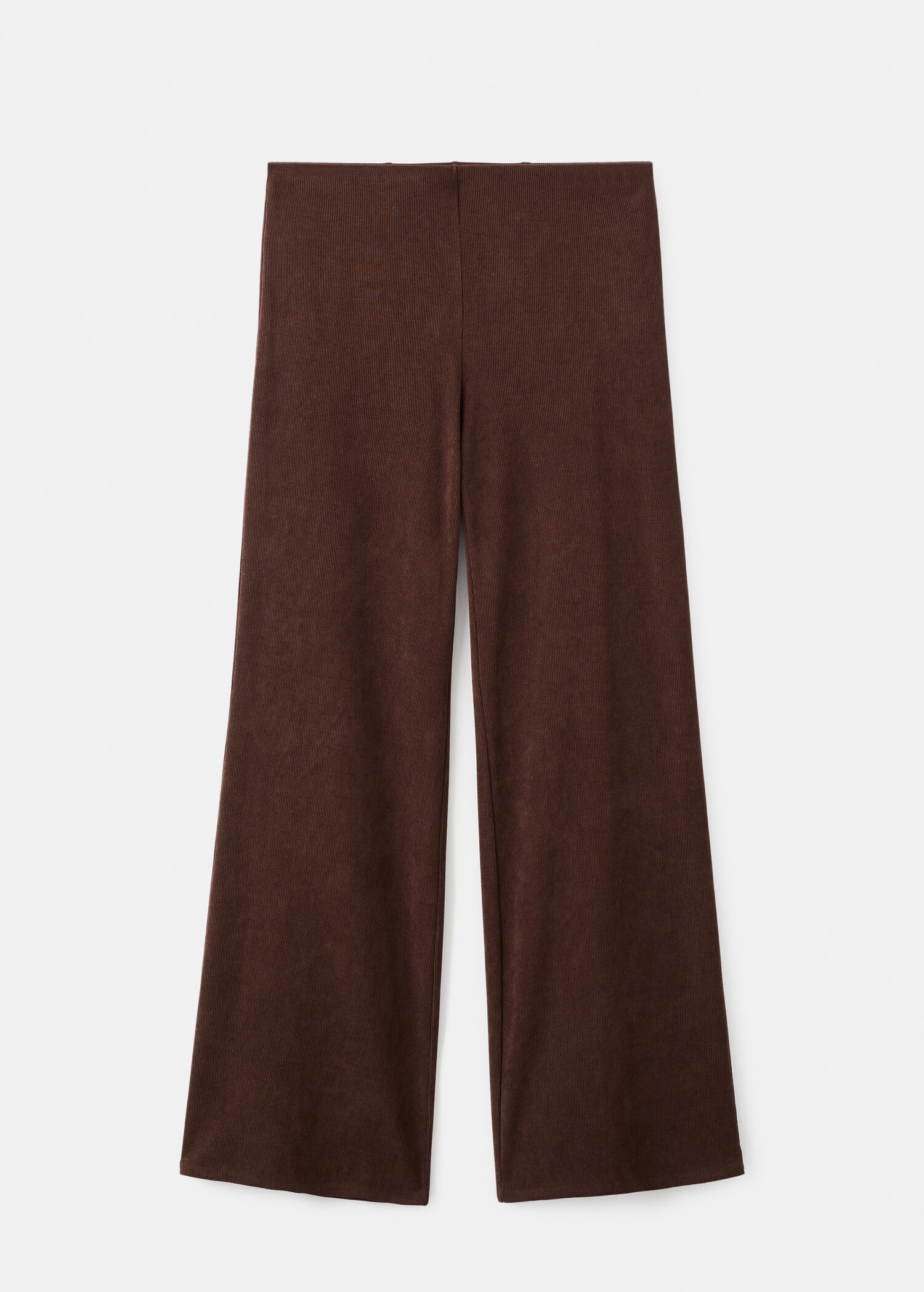 Corduroy trousers with elastic waist - Article without model