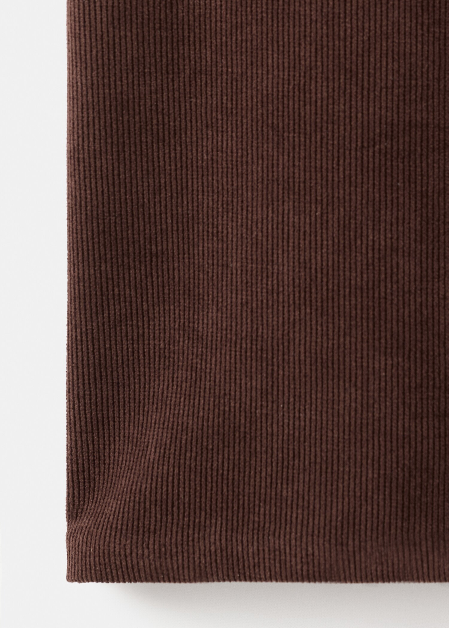 Corduroy trousers with elastic waist - Details of the article 0