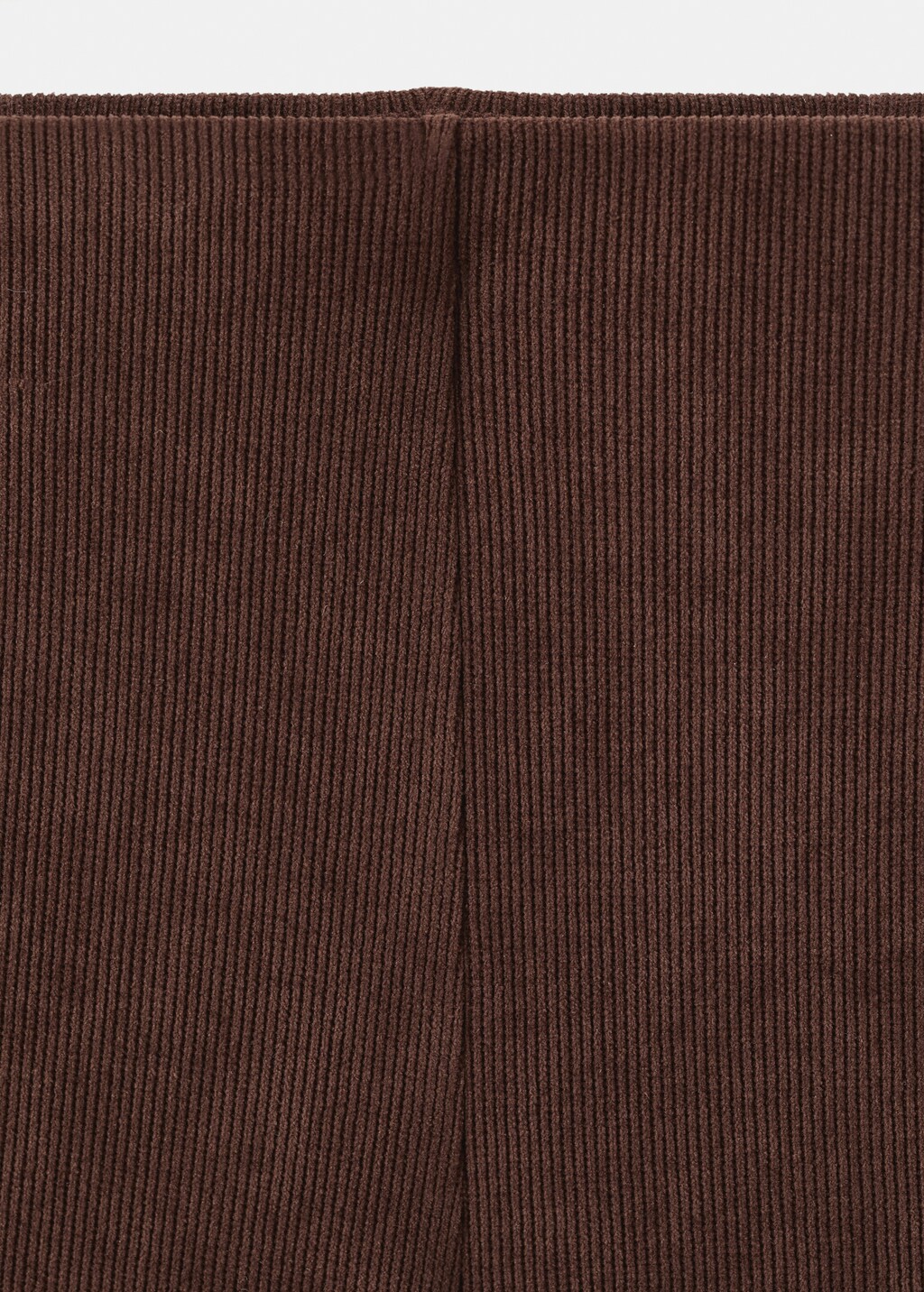 Corduroy pants with elastic waist