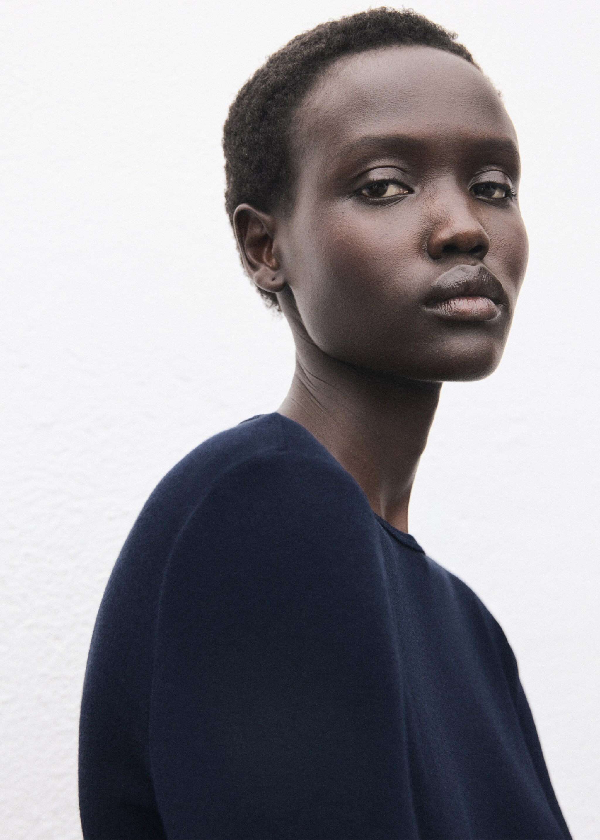 Long sleeve T-shirt - Details of the article 1, Night Blue. Ref: 17077807-00.